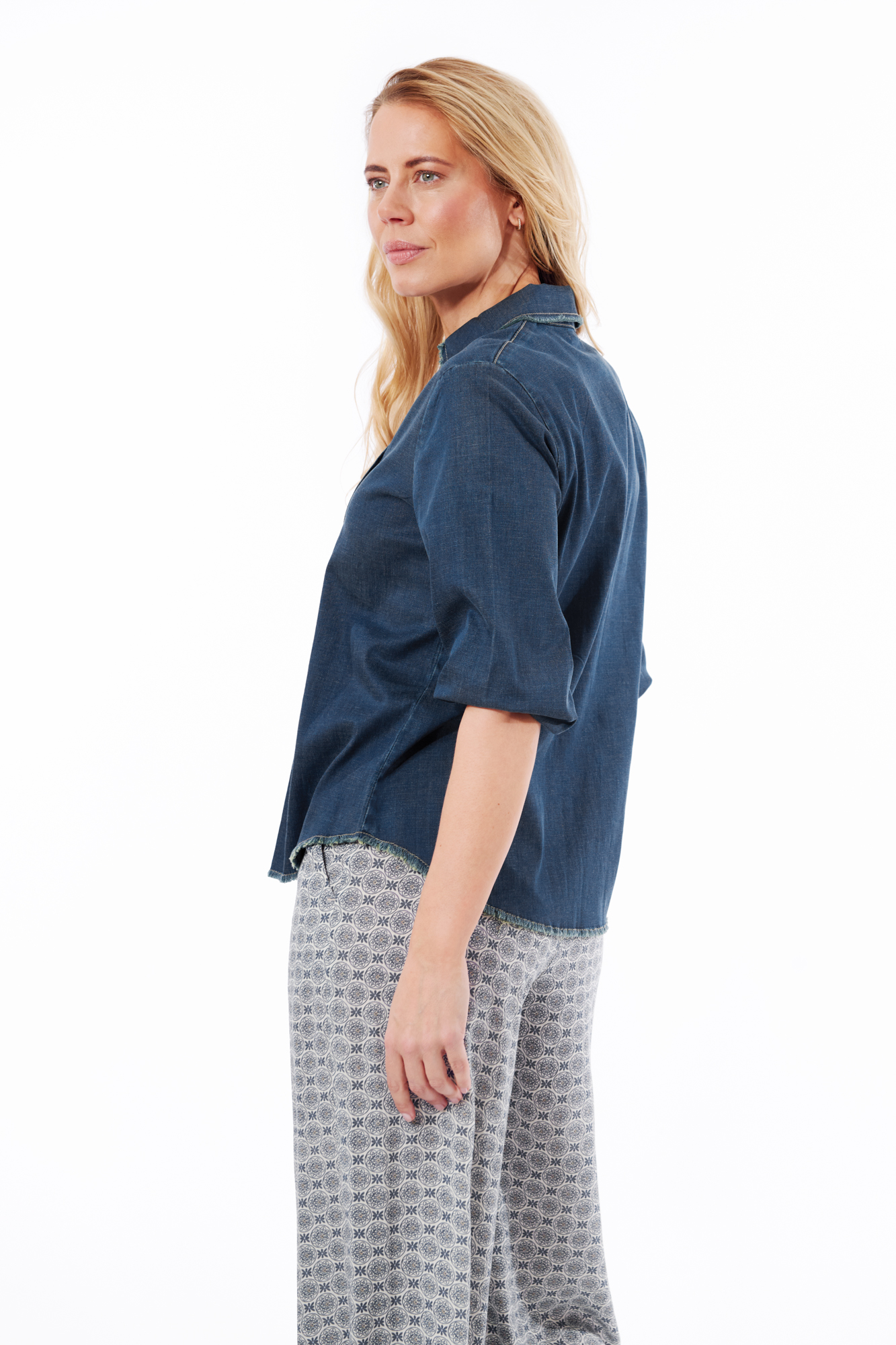 Jorun blus  lt. denim - 5