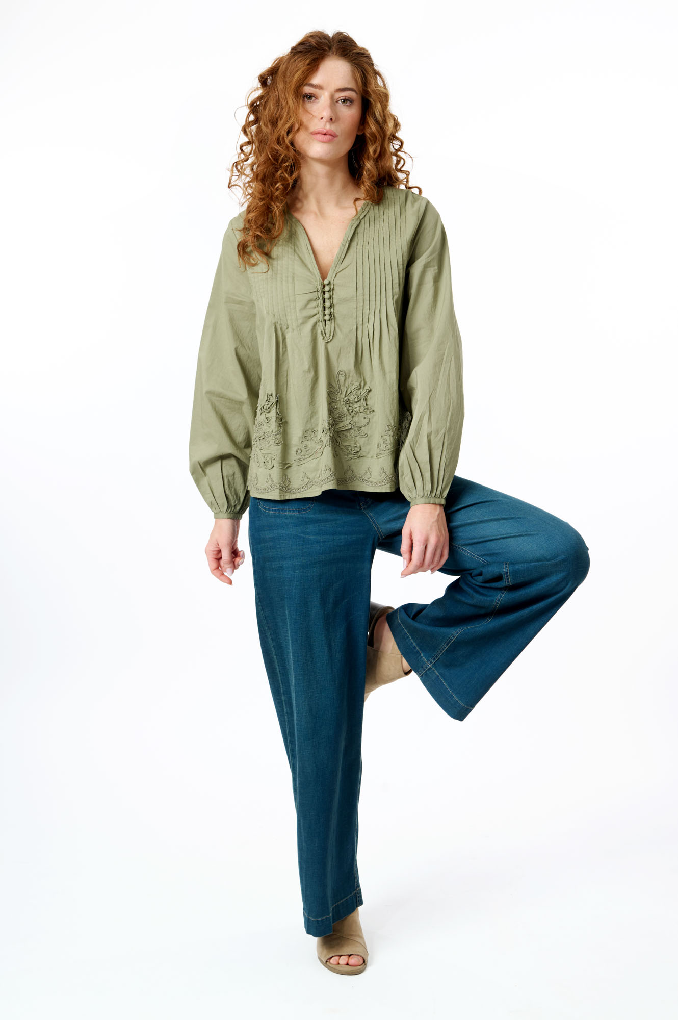 Jorelle jeans  lt. denim - 6