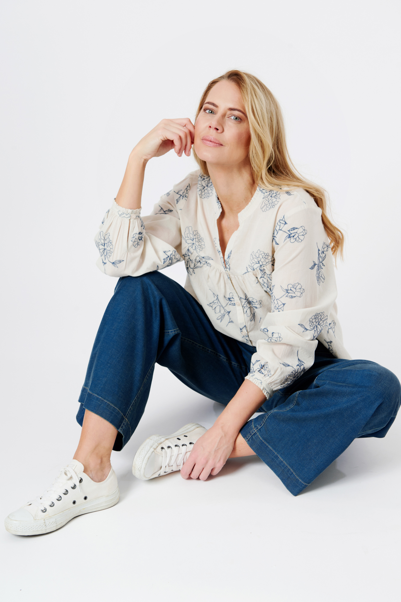 Jorelle jeans  lt. denim - 22