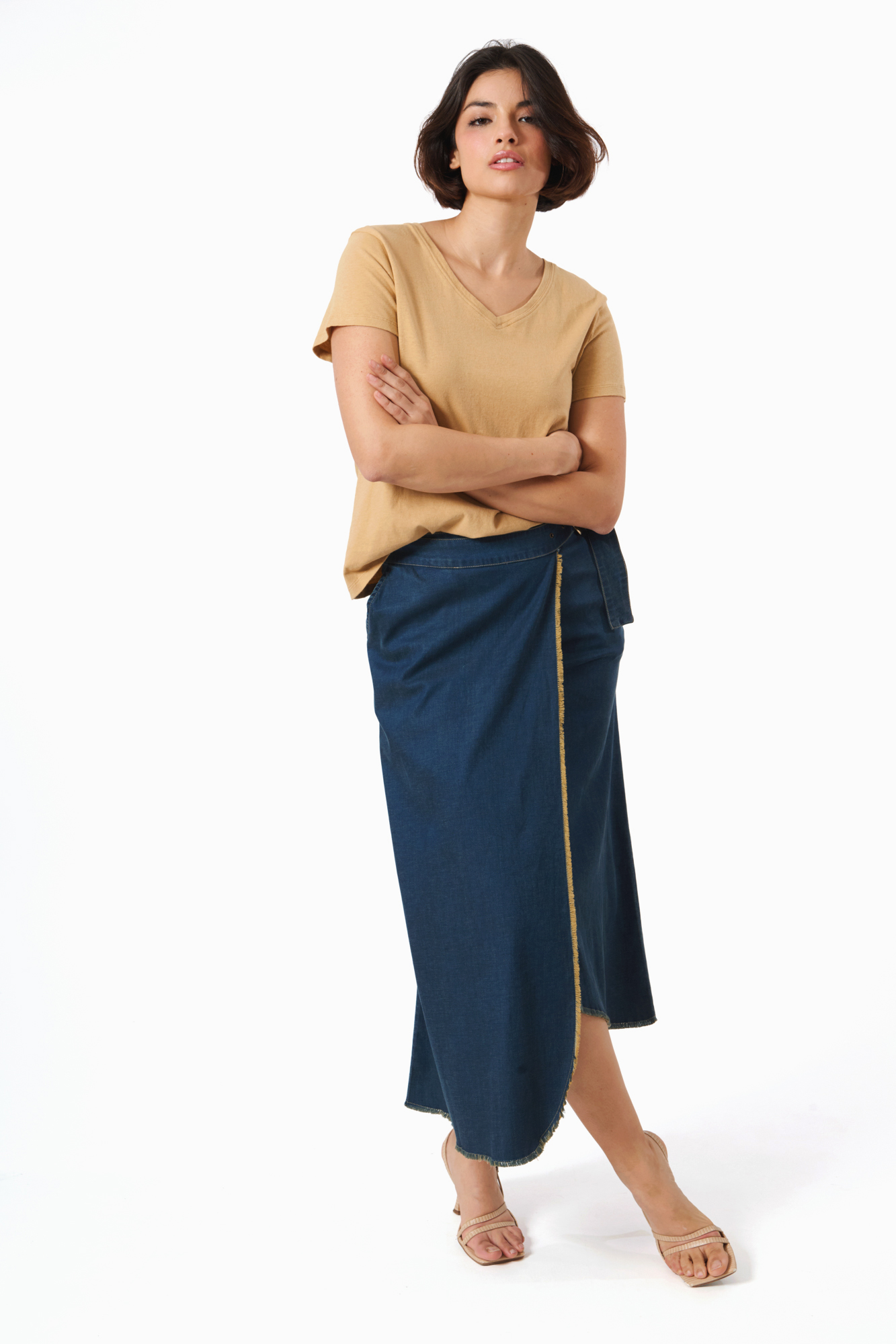 Jessamine skirt  lt. denim - 11