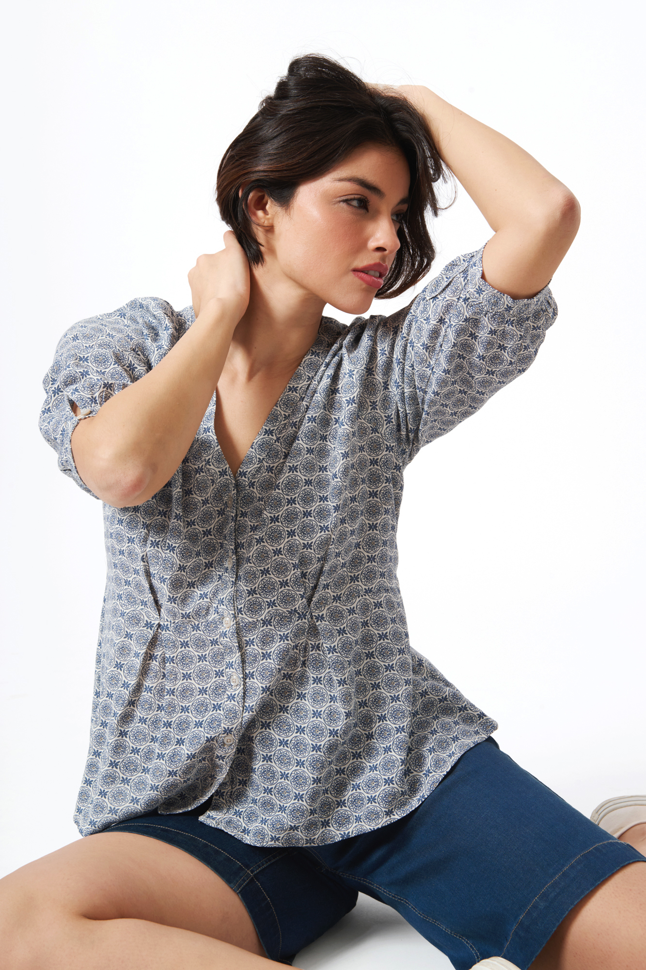 Jytte blus  iris - 12