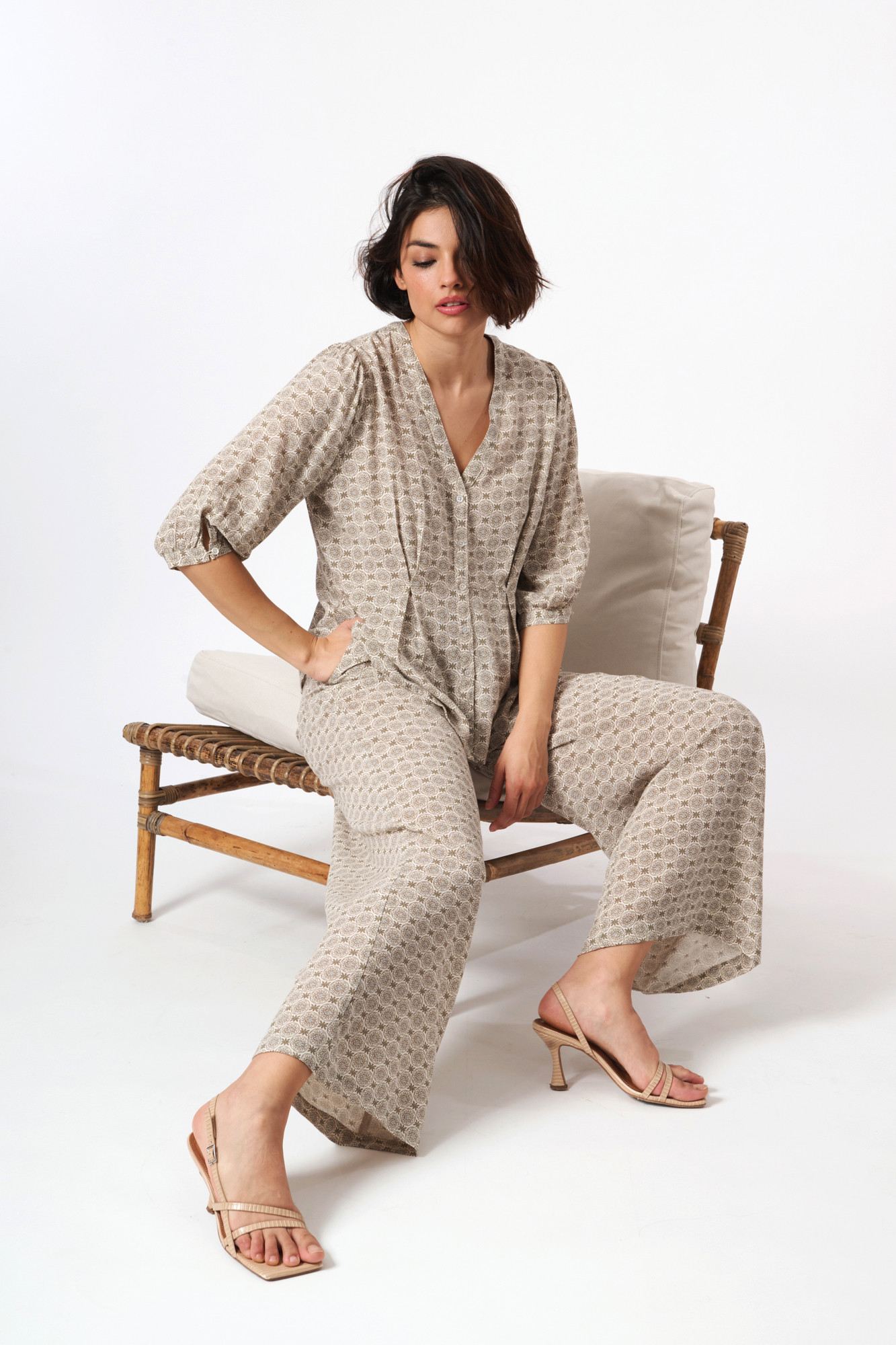 Jytte blus  lemongrass