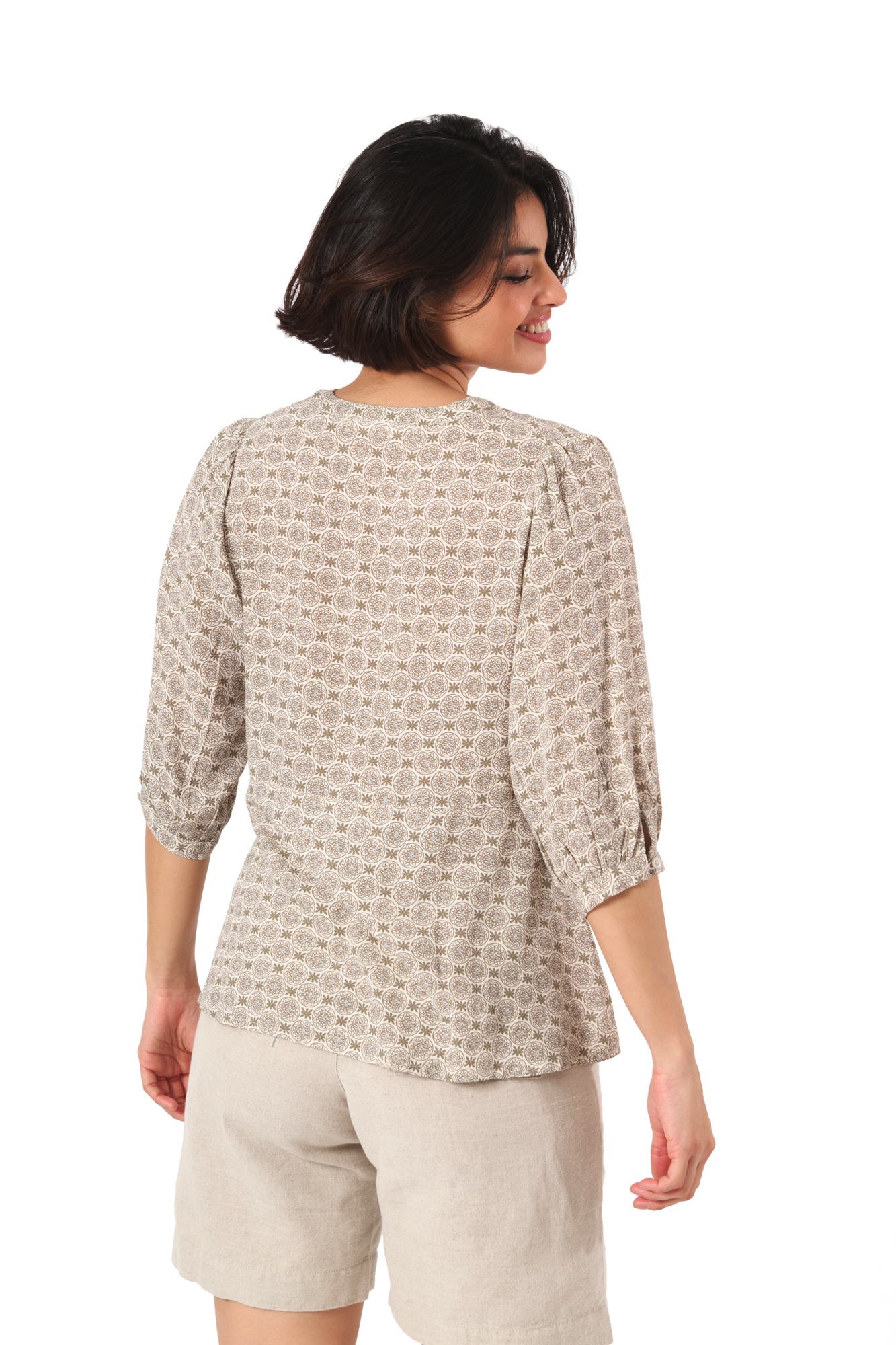 Jytte blus  lemongrass - 11