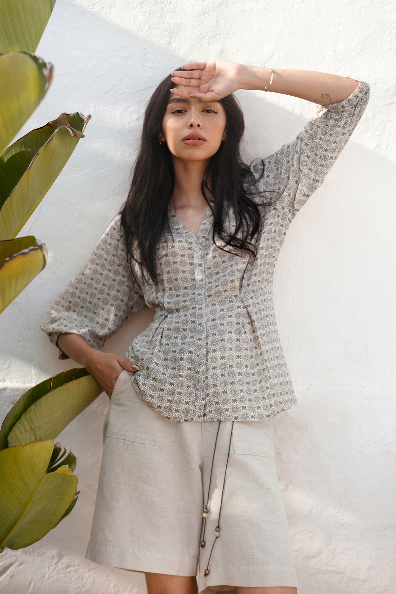 Jytte blus  lemongrass - 4