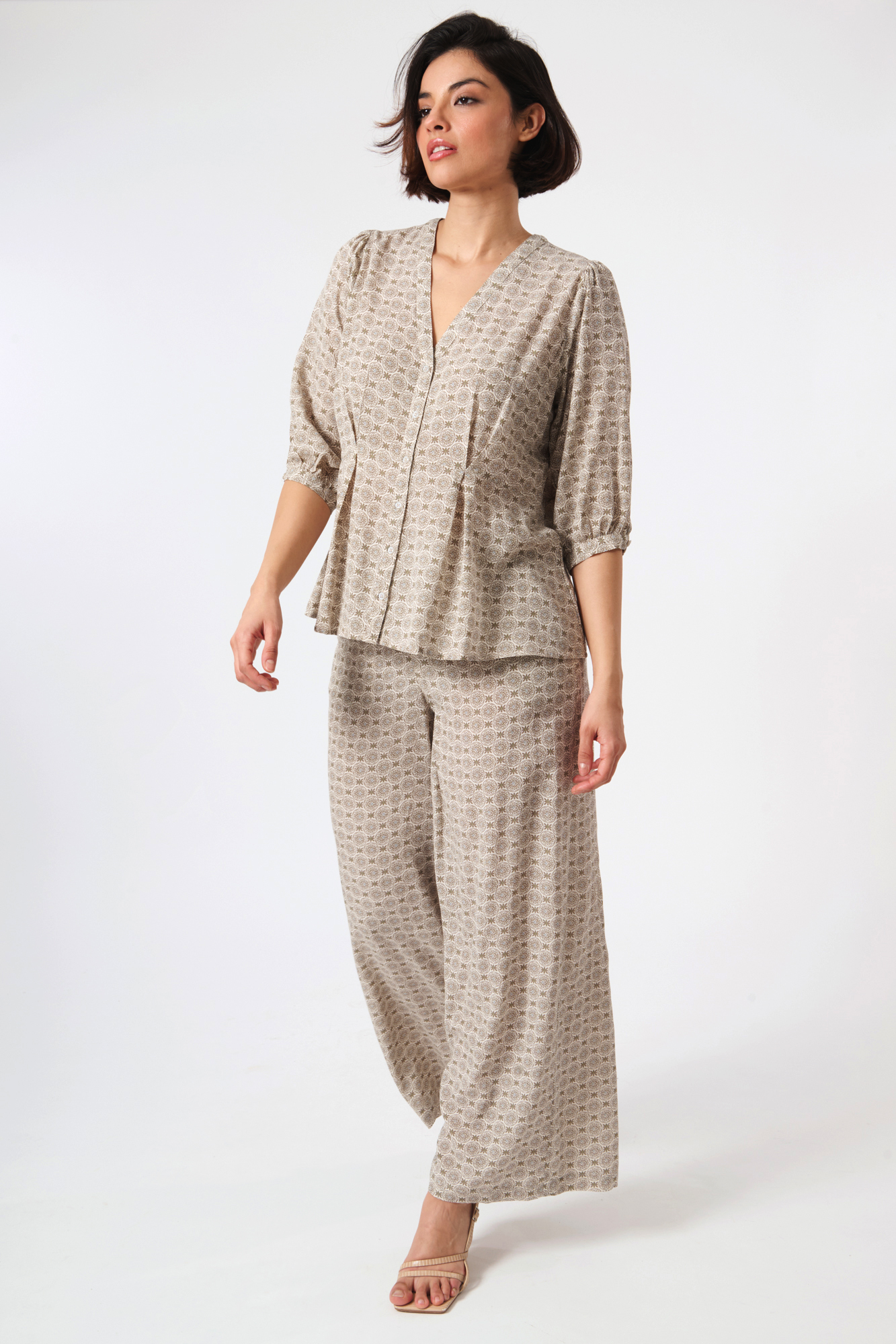 Jytte blus  lemongrass - 5