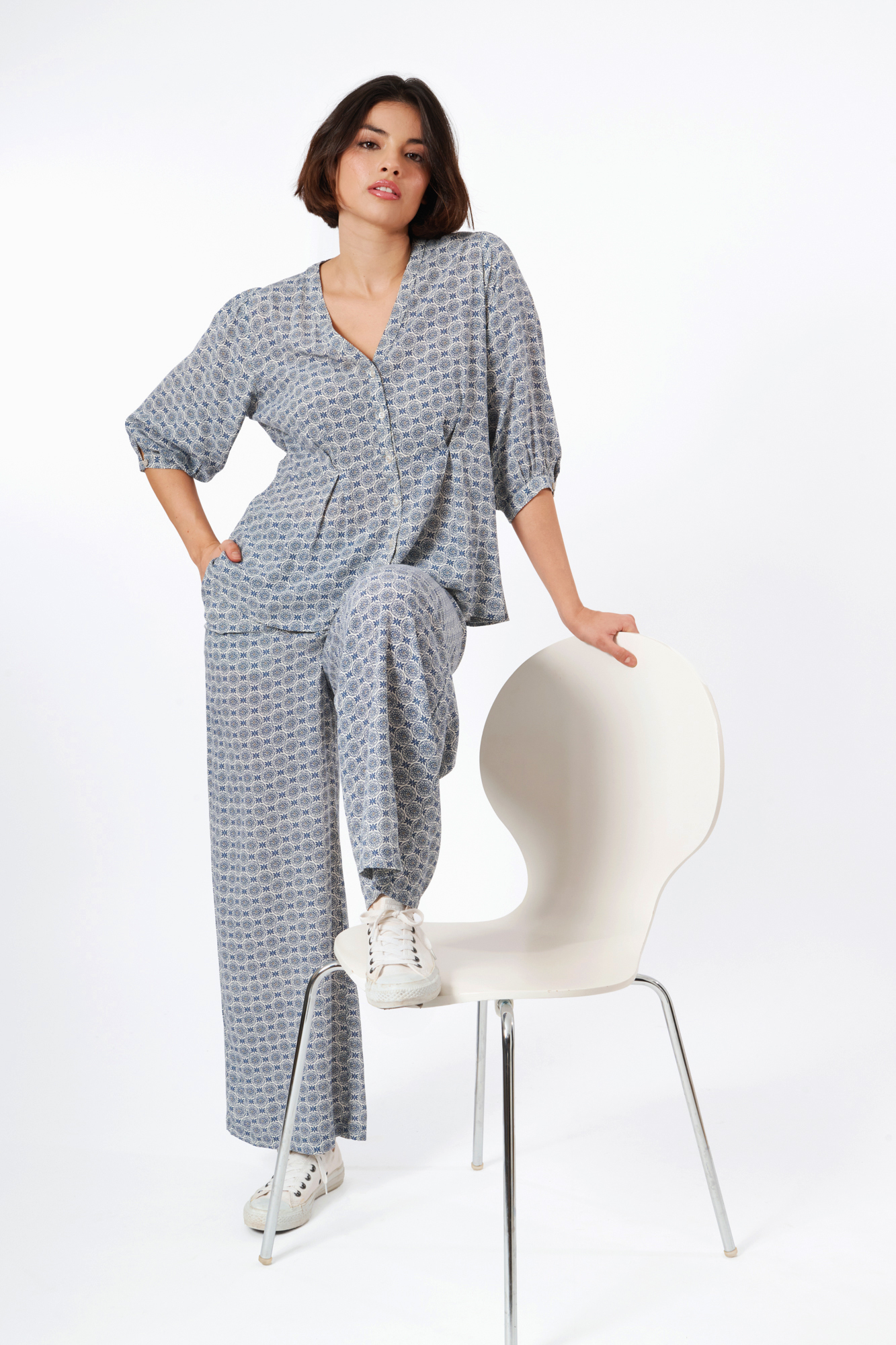 Jossan trouser  iris - 8