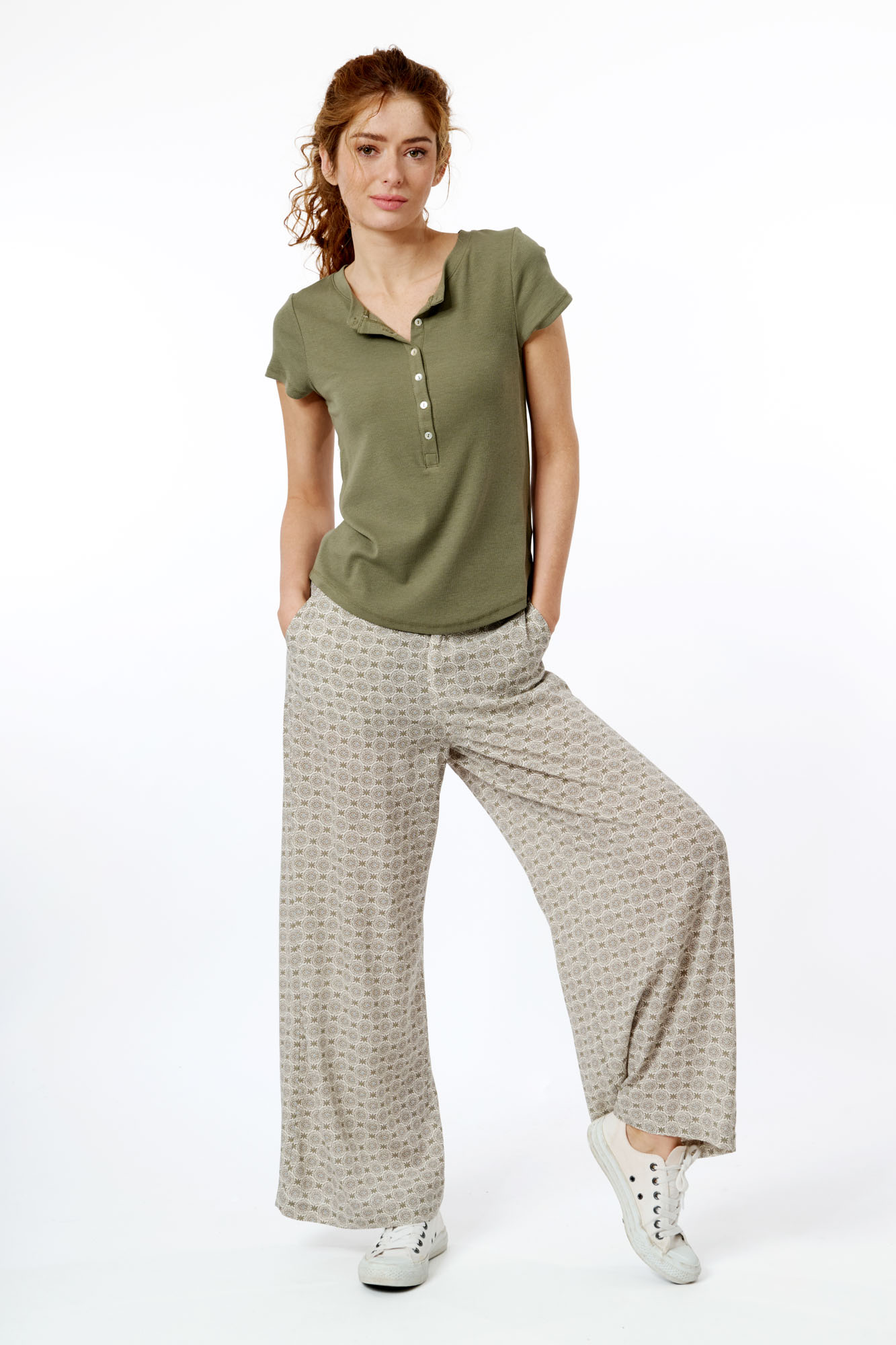 Jossan trouser  lemongrass - 2