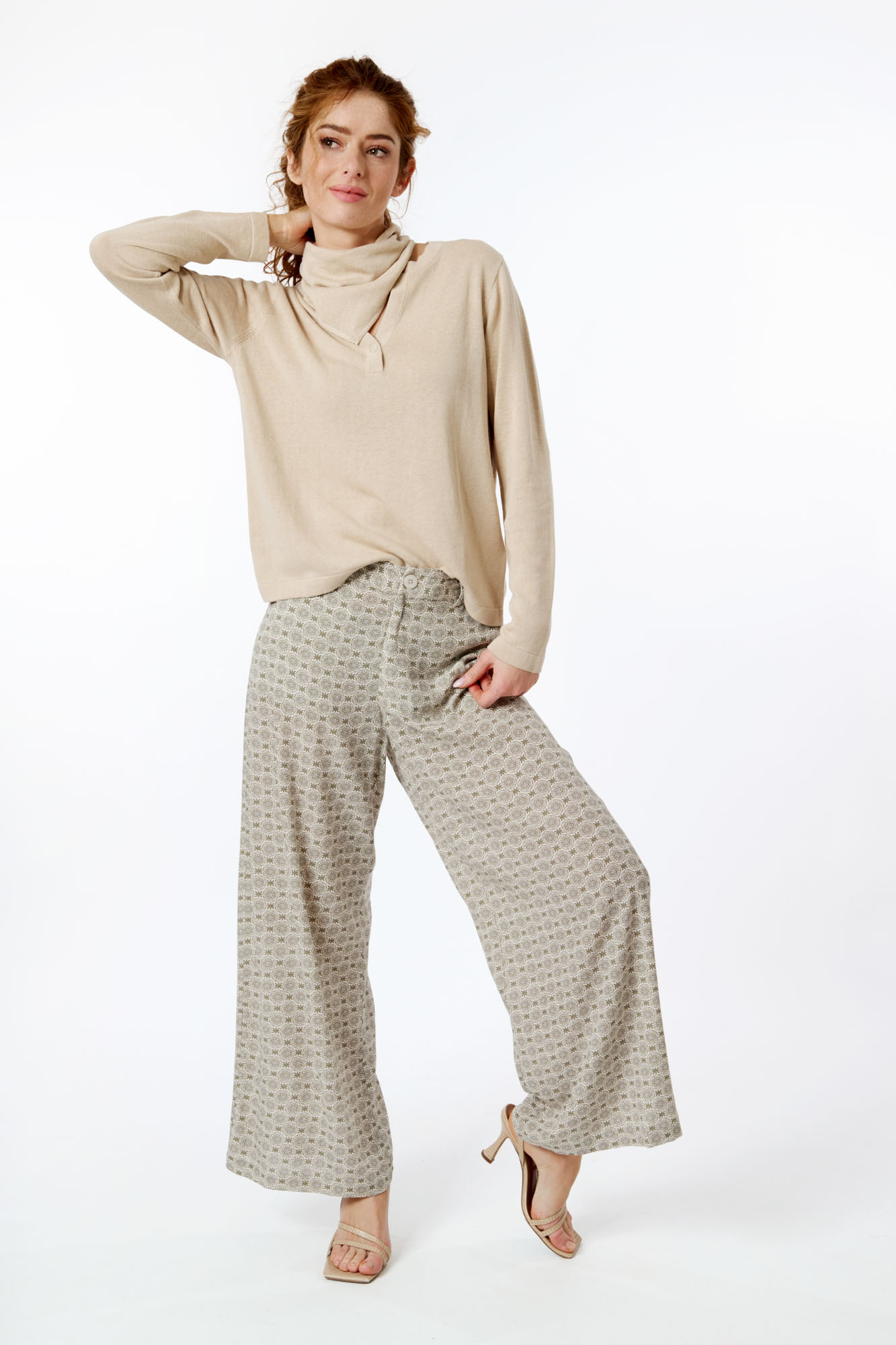 Jossan trouser  lemongrass