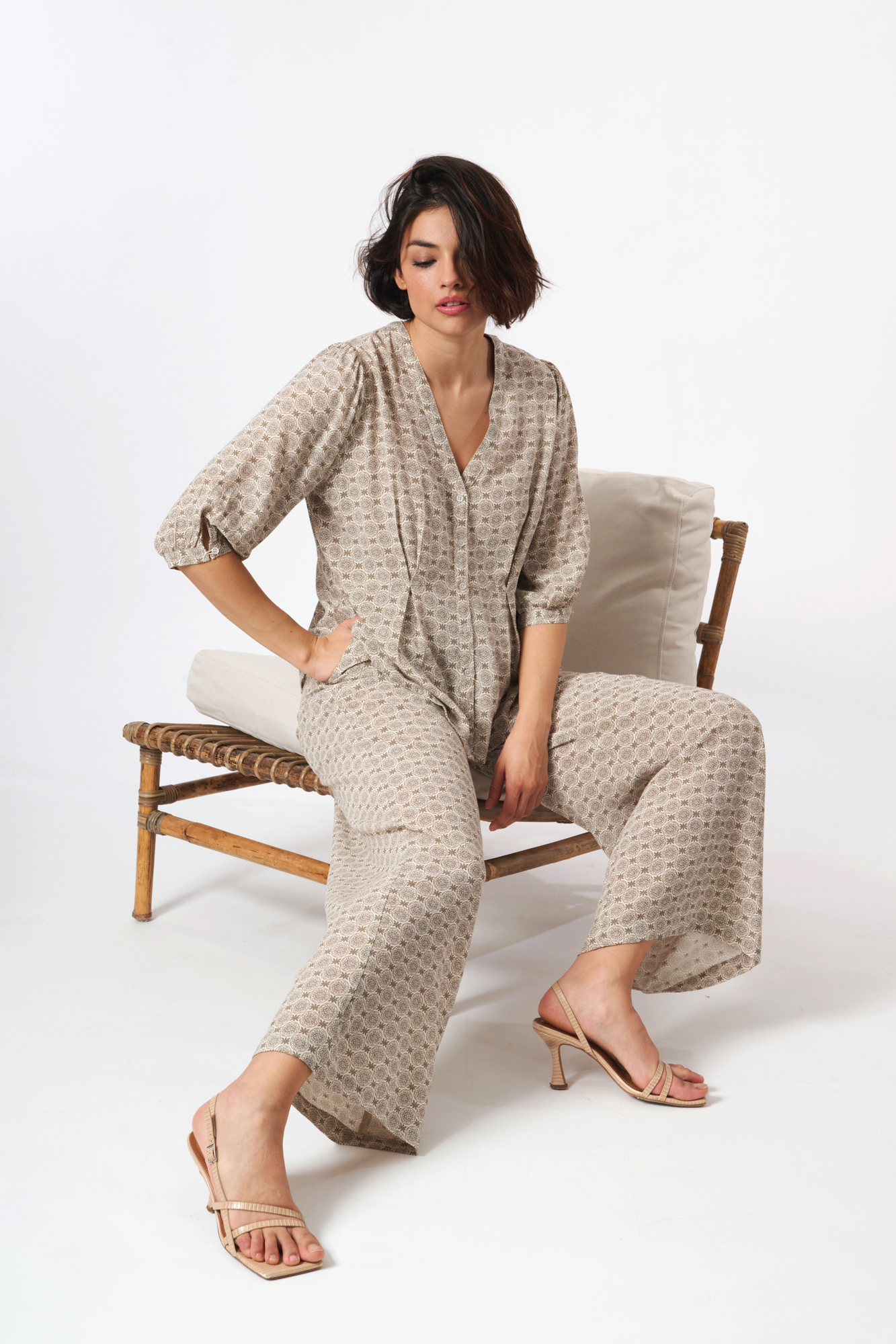 Jossan trouser  lemongrass - 18