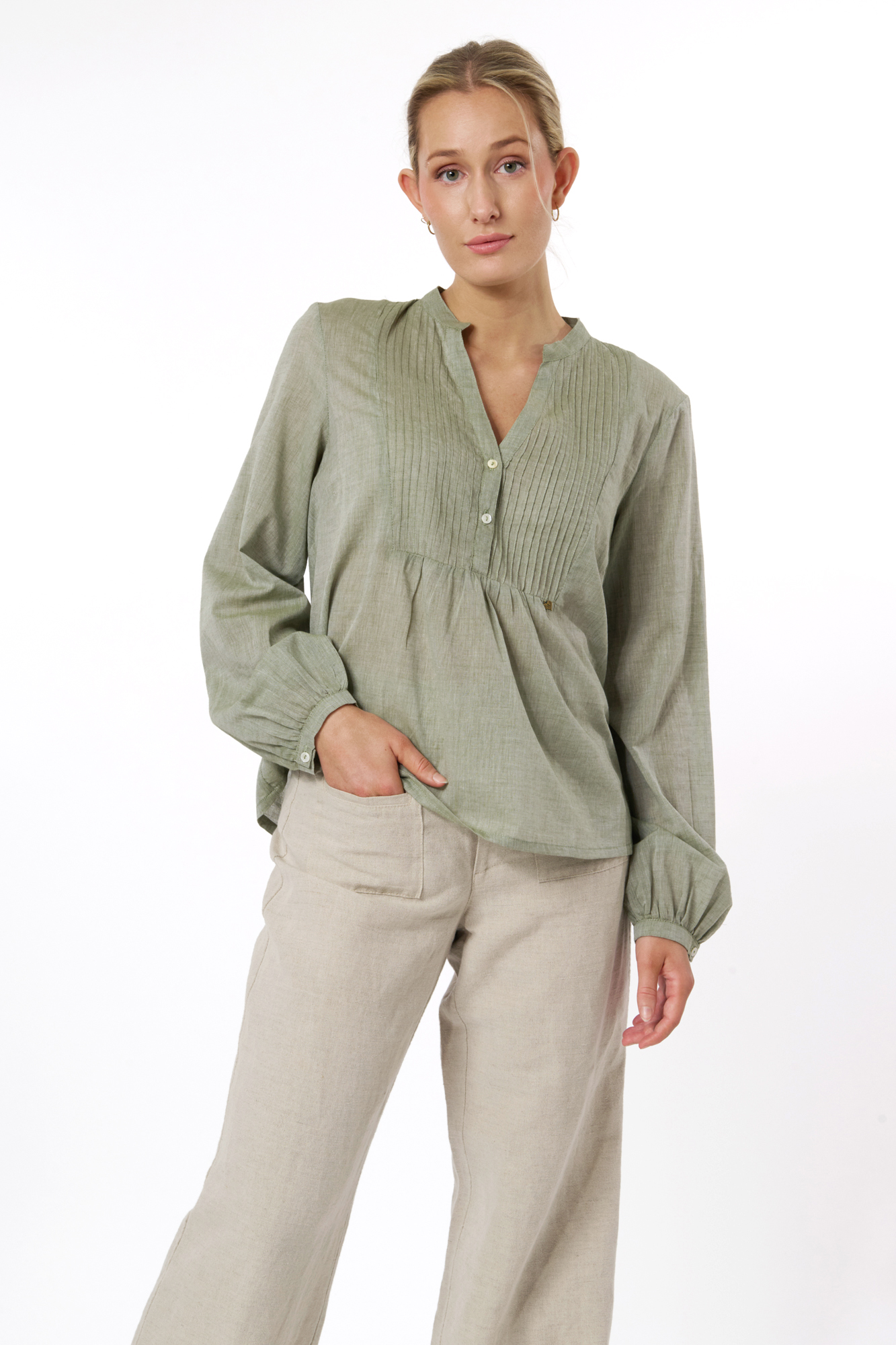 Junie blus  lemongrass