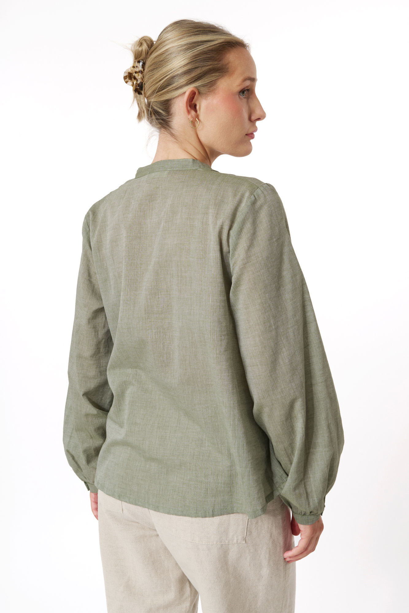 Junie blus  lemongrass - 6