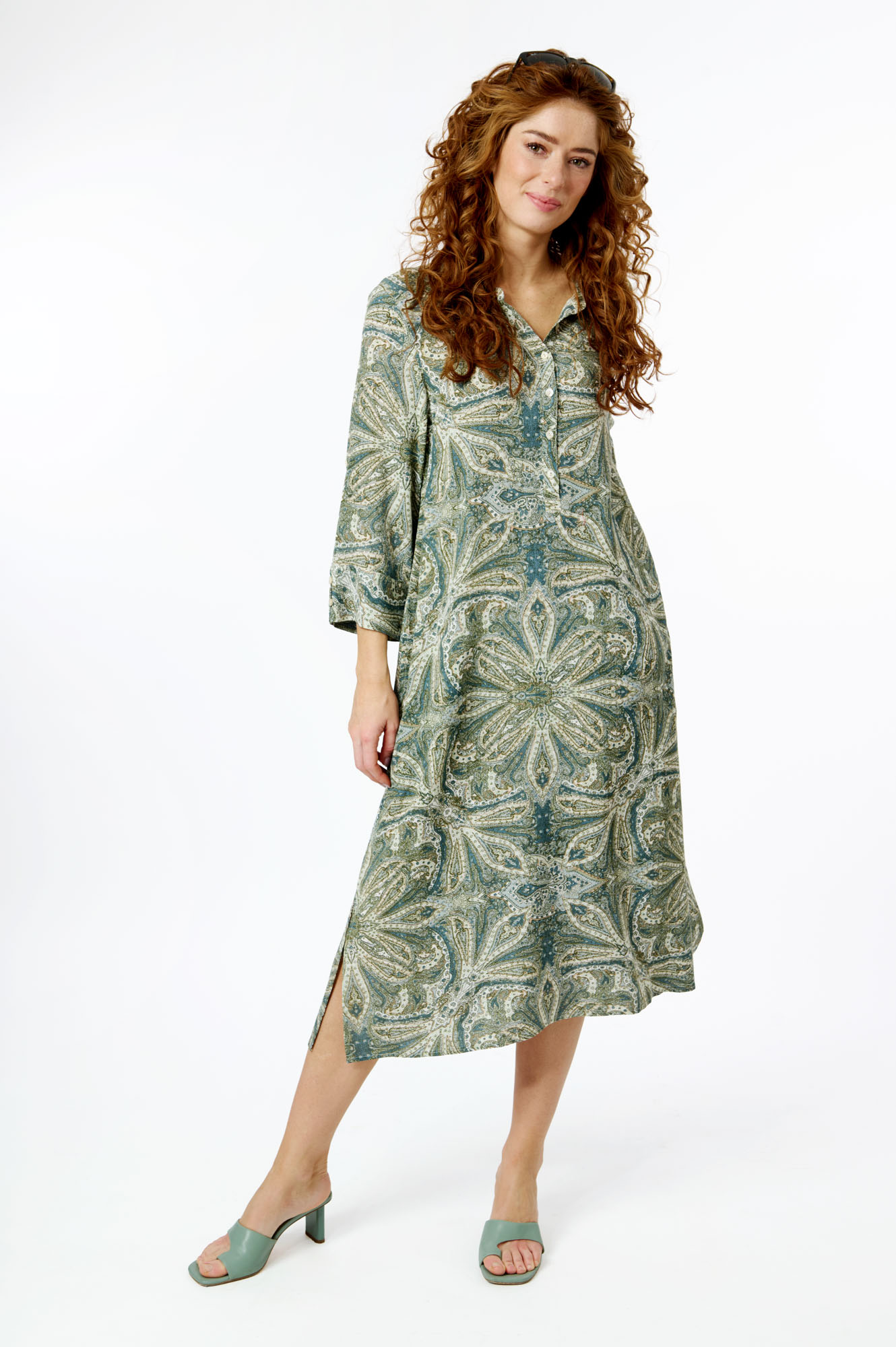 Jenny dress  aqua