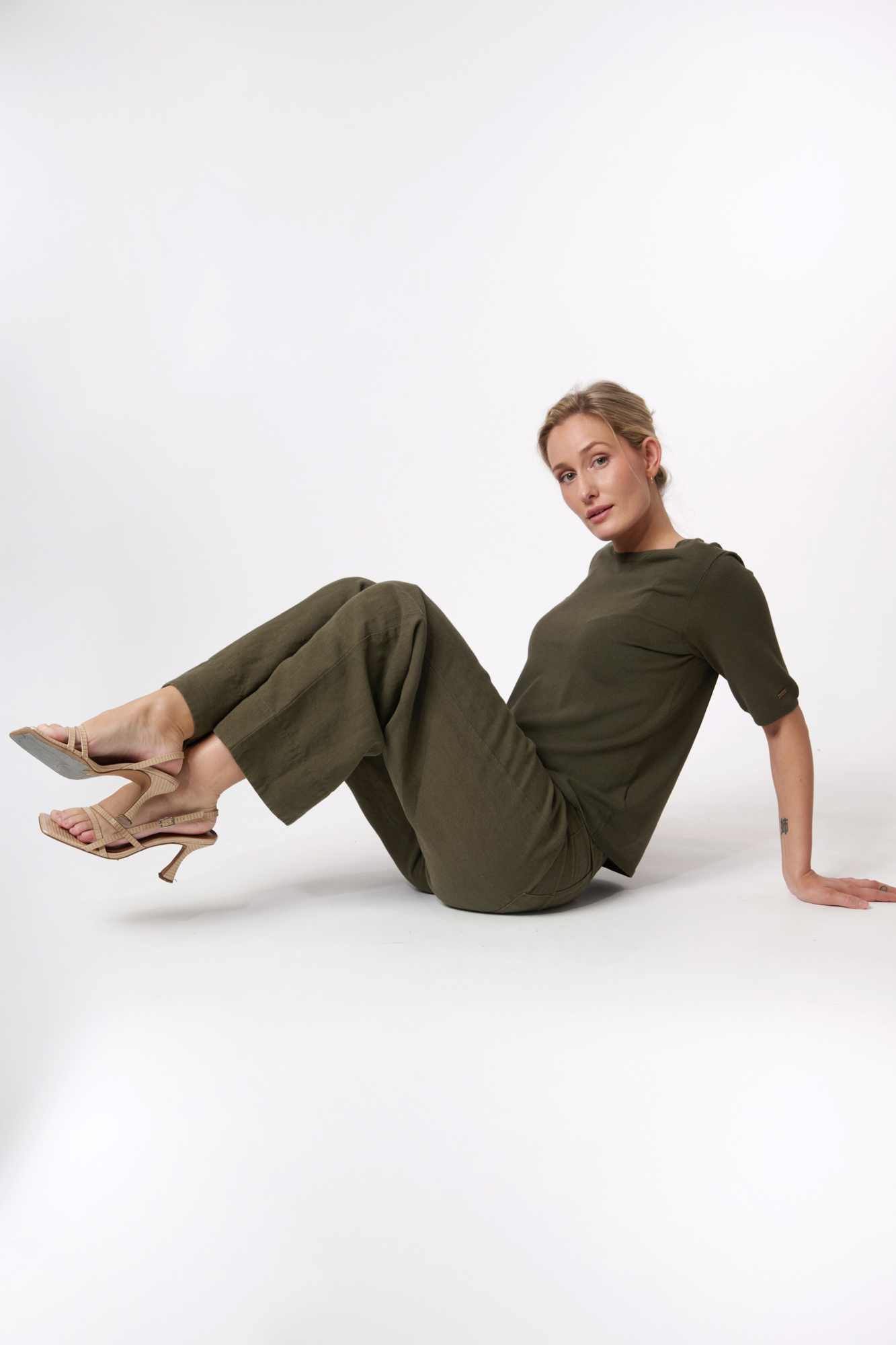 Judy trouser  evergreen