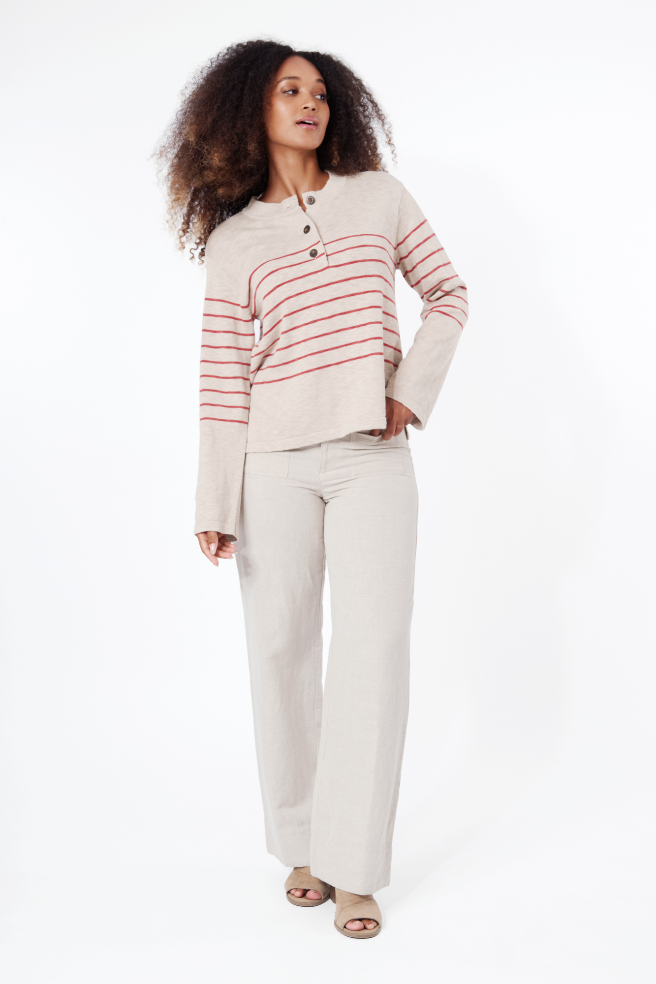 Judy trouser  linne - 3