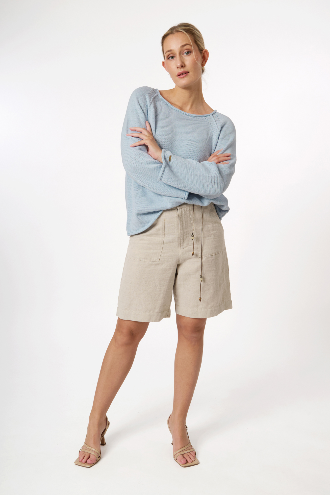 Justina shorts  linne - 29