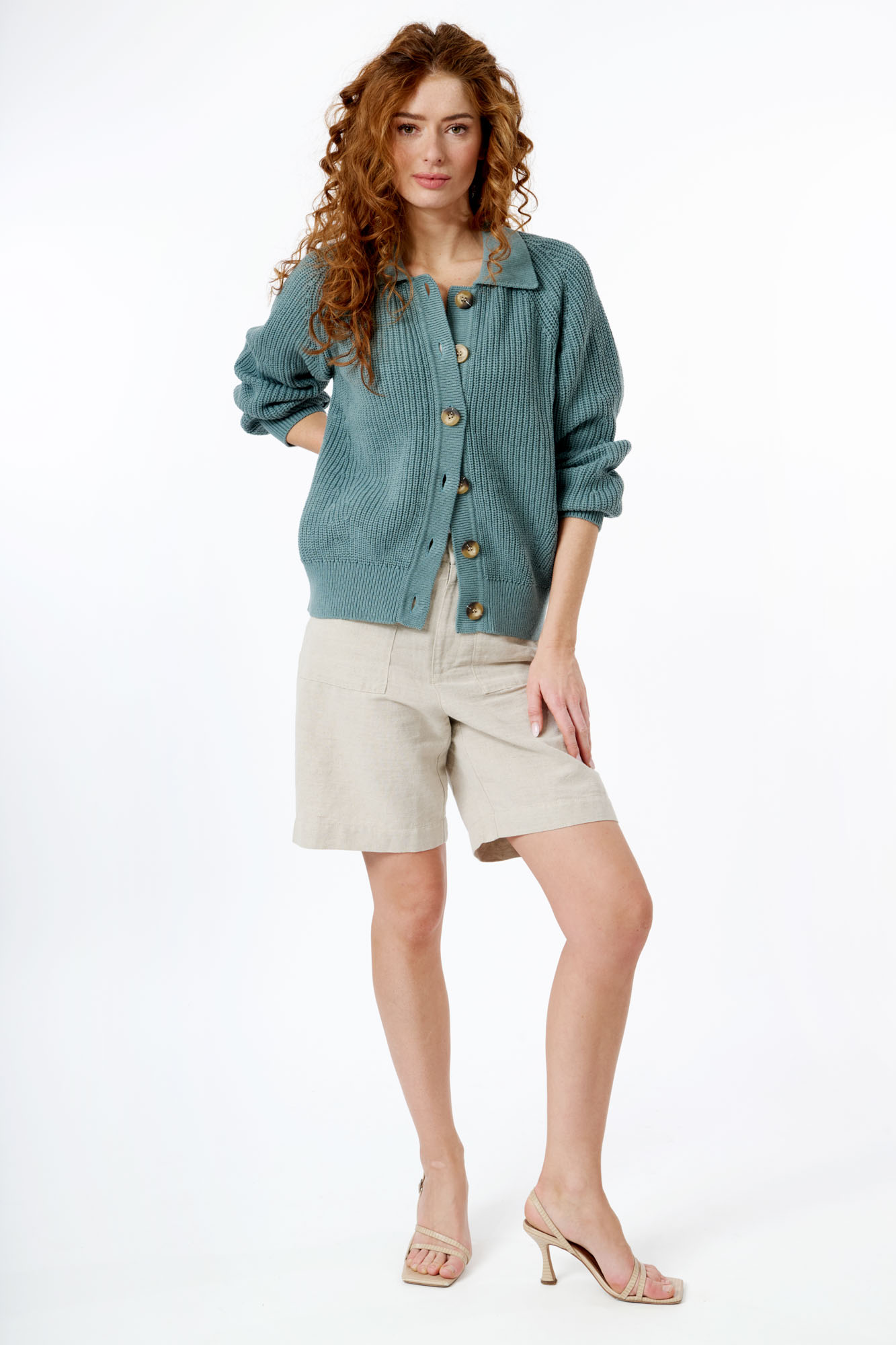 Justina shorts  linne - 21
