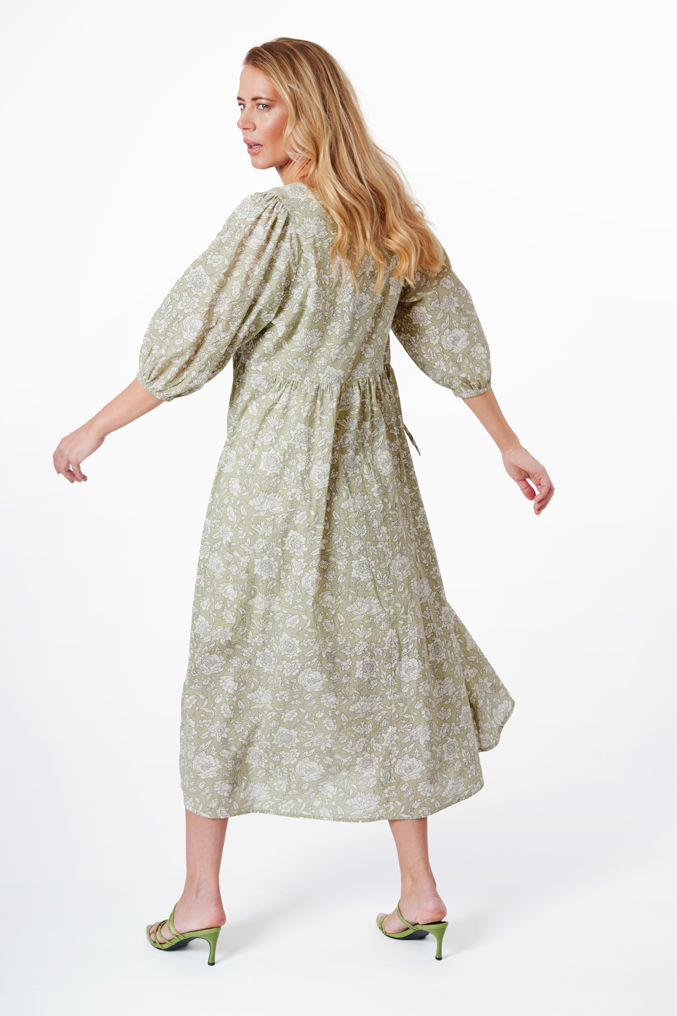 Juli dress  matcha - 6