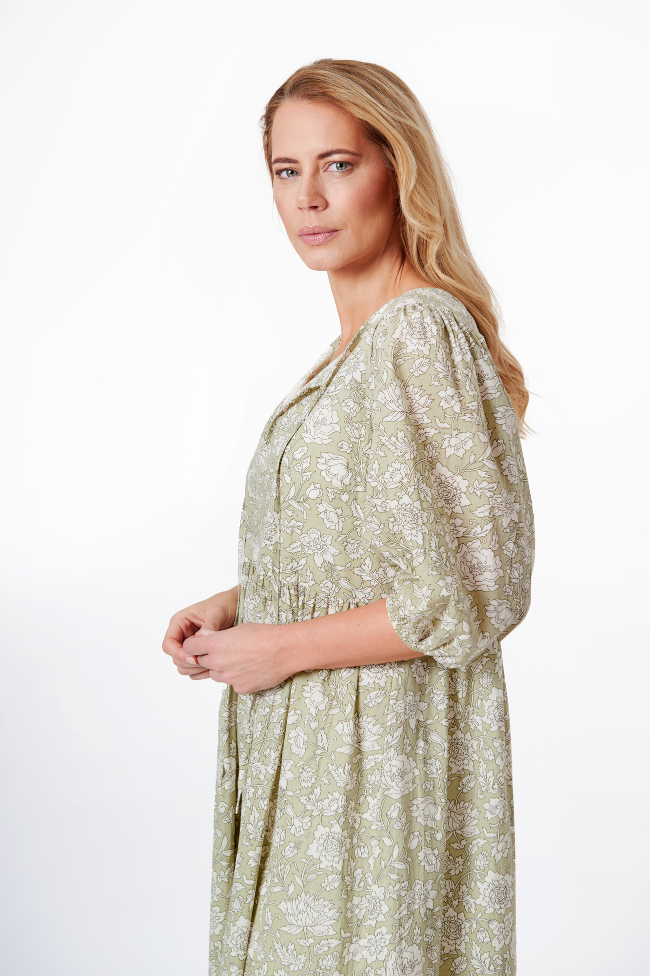 Juli dress  matcha - 5