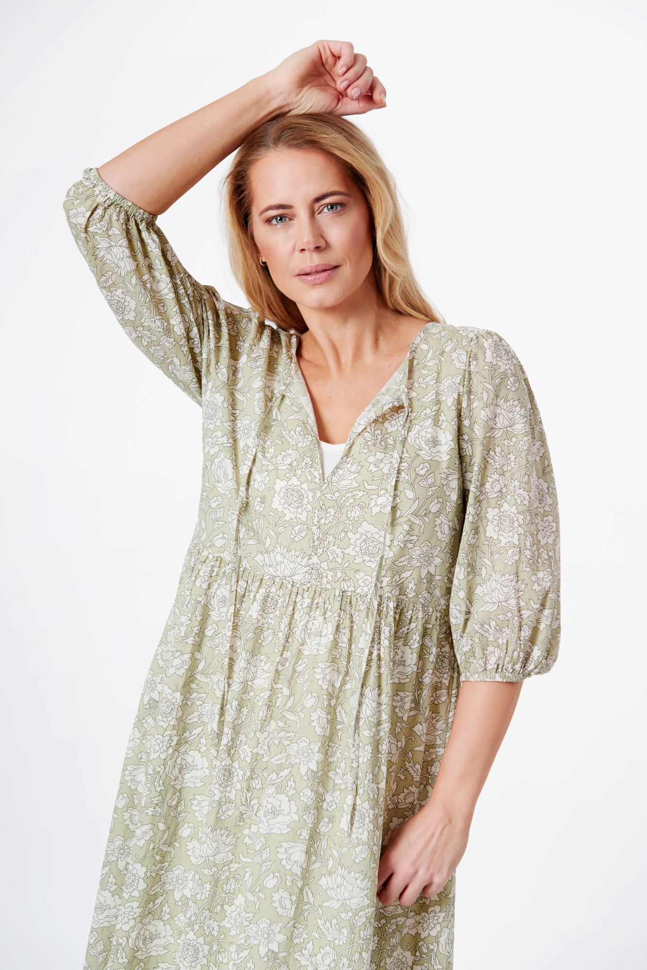 Juli dress  matcha - 3
