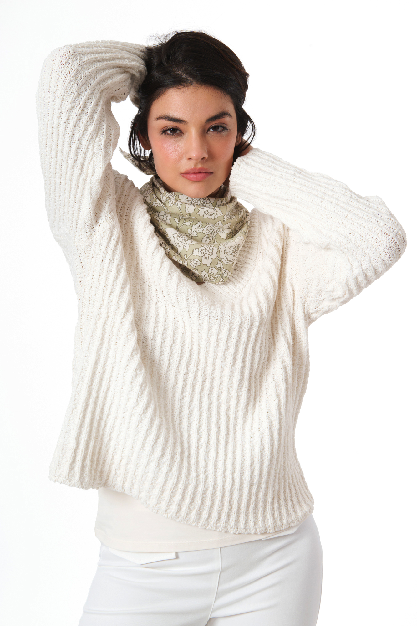 Joletta scarf  matcha - 3
