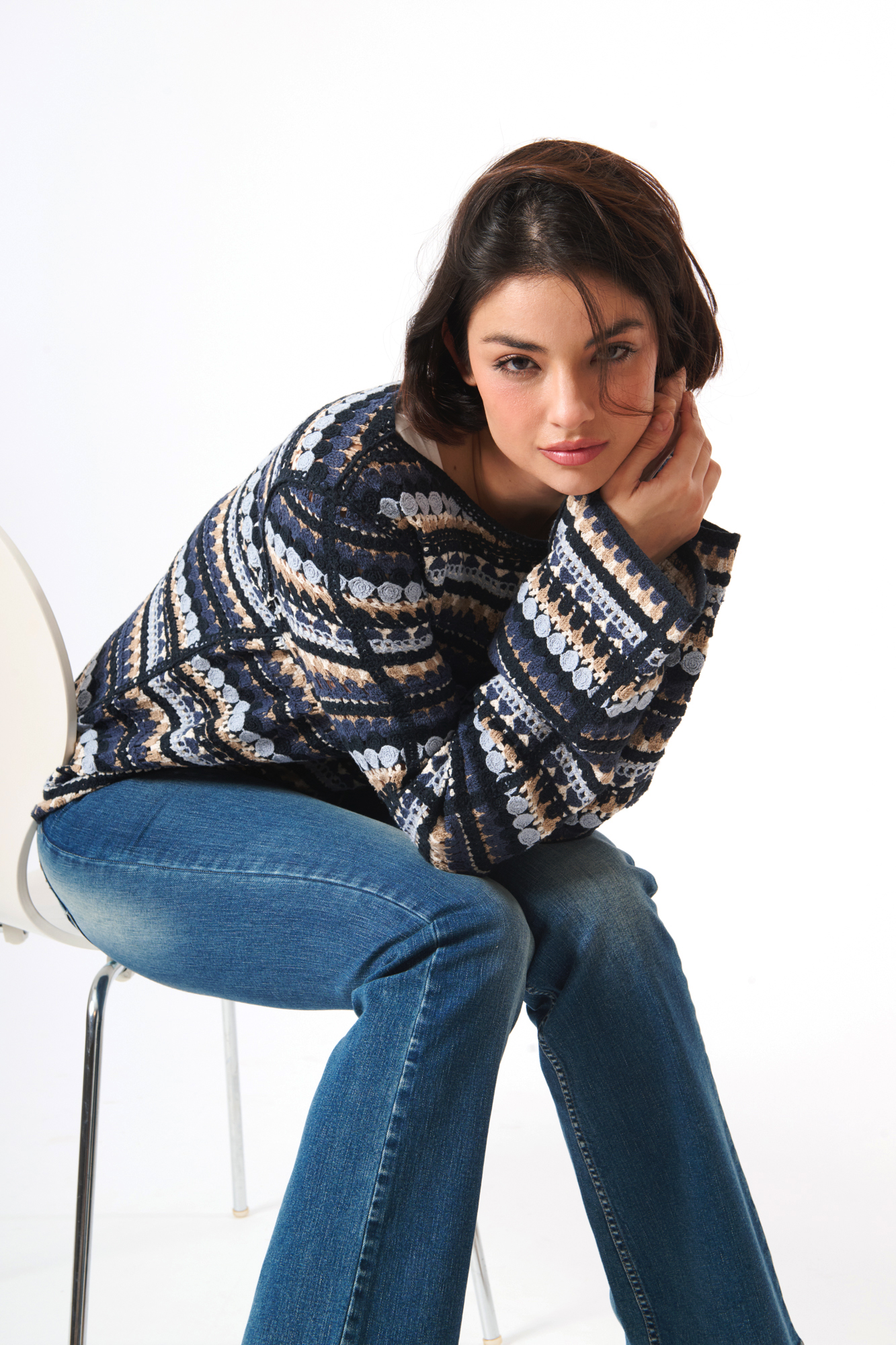 Kajsa jumper  iris - 2