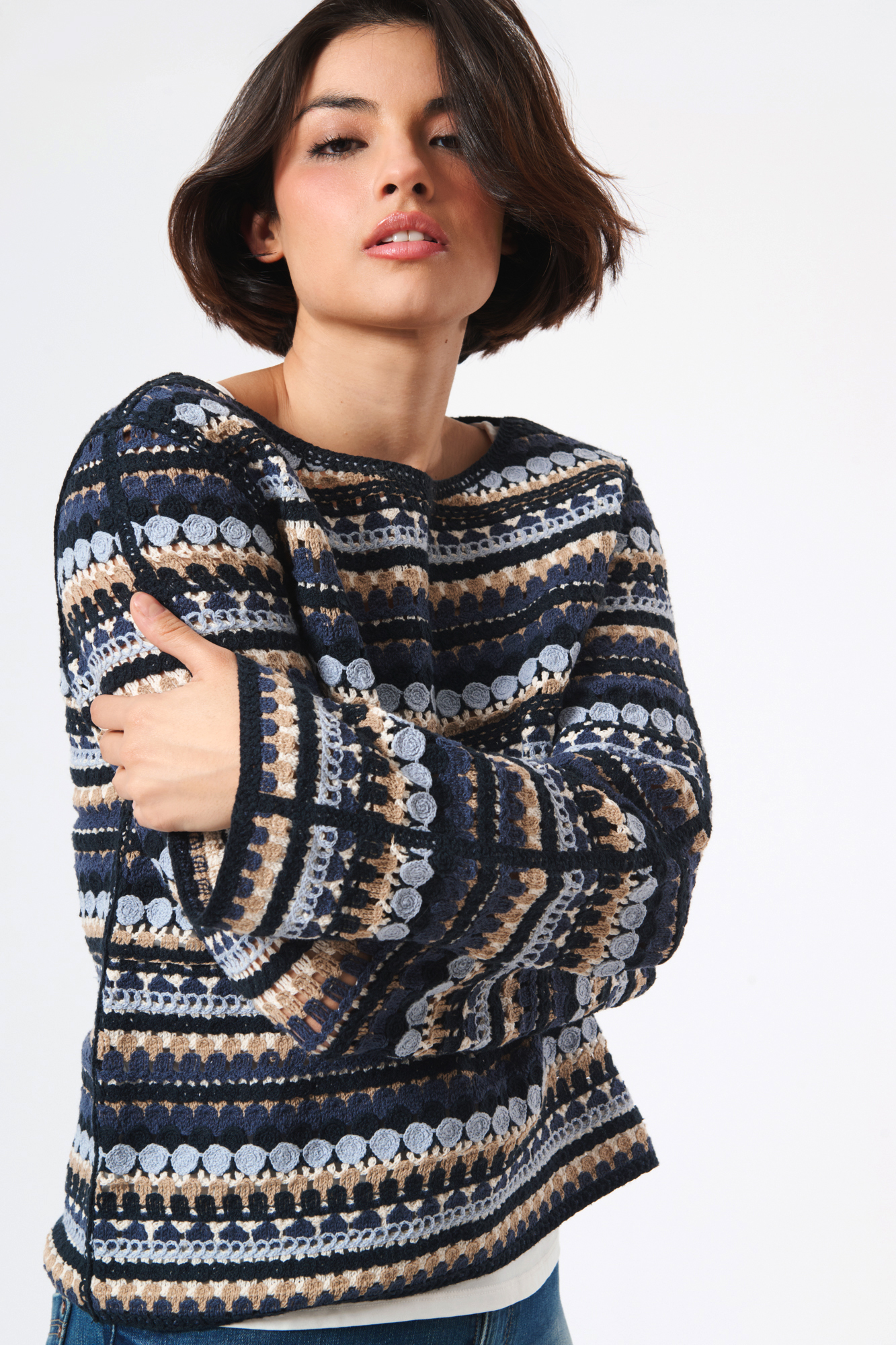 Kajsa jumper  iris