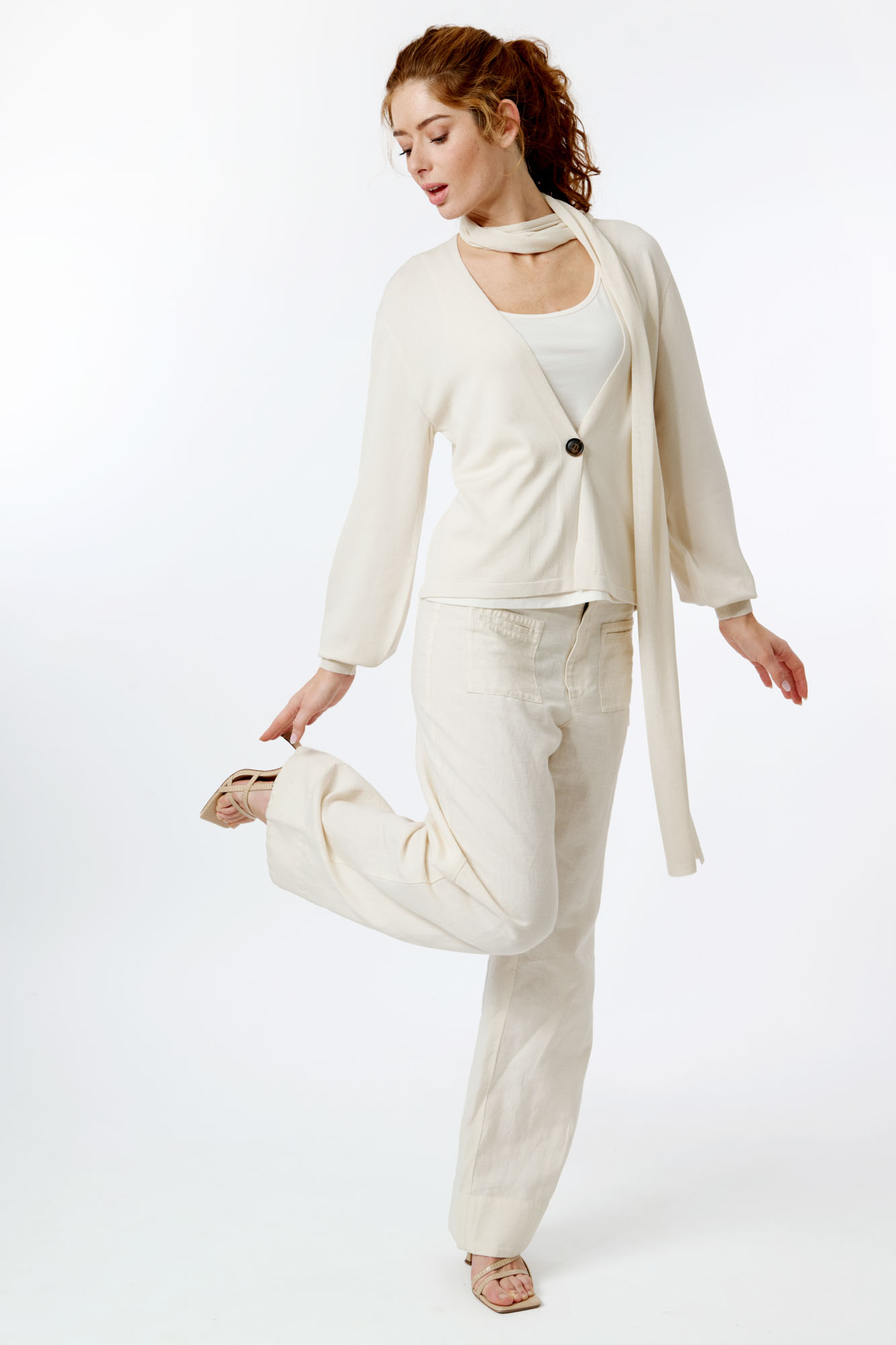 Karen cardigan with shawl  lily - 3