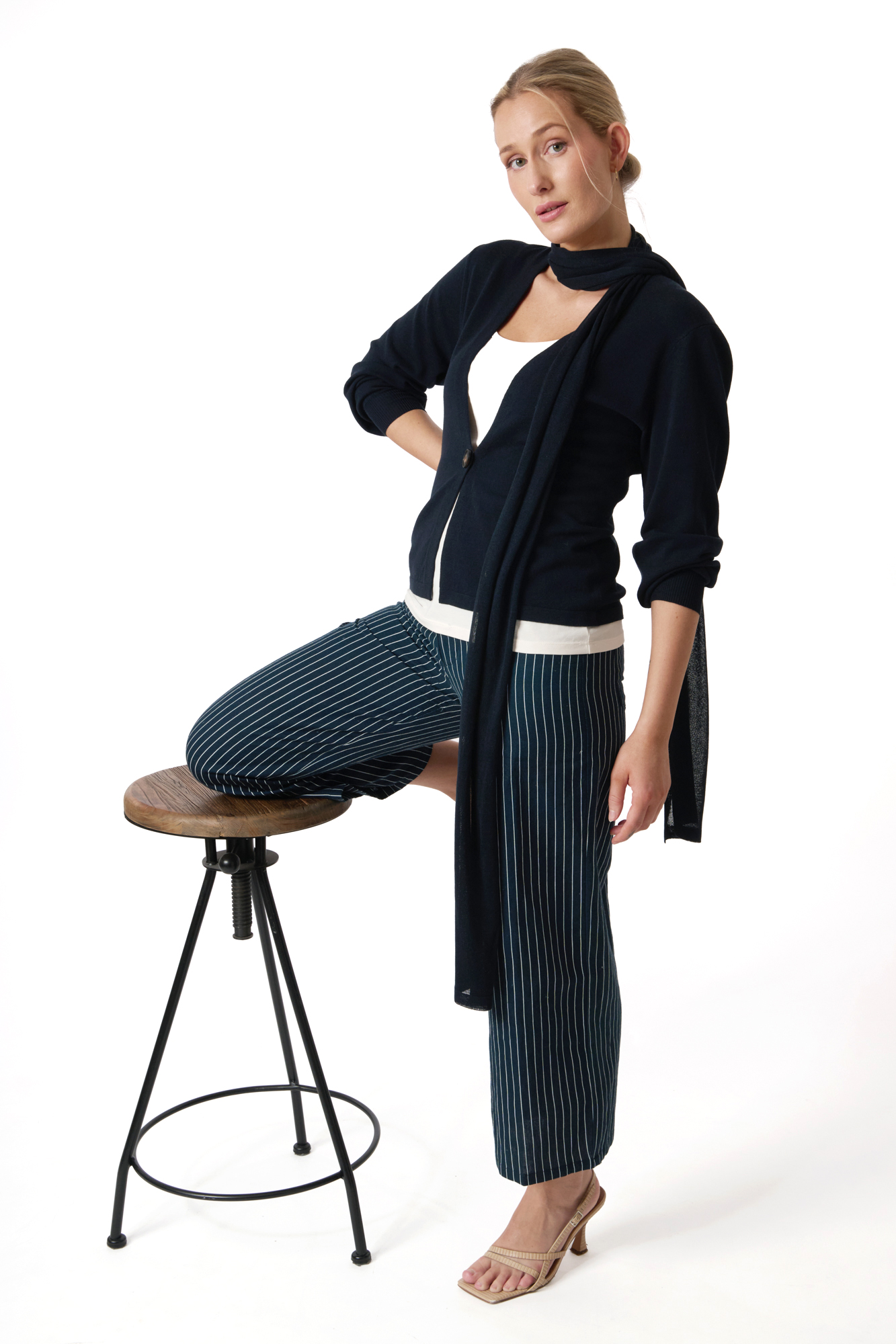 Karen cardigan with shawl  twilight - 3