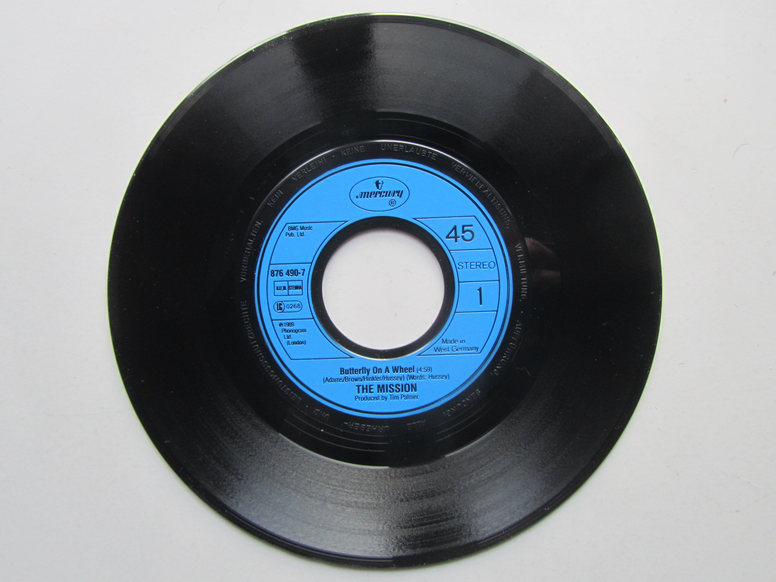 The Mission – Butterfly On A Wheel - 3