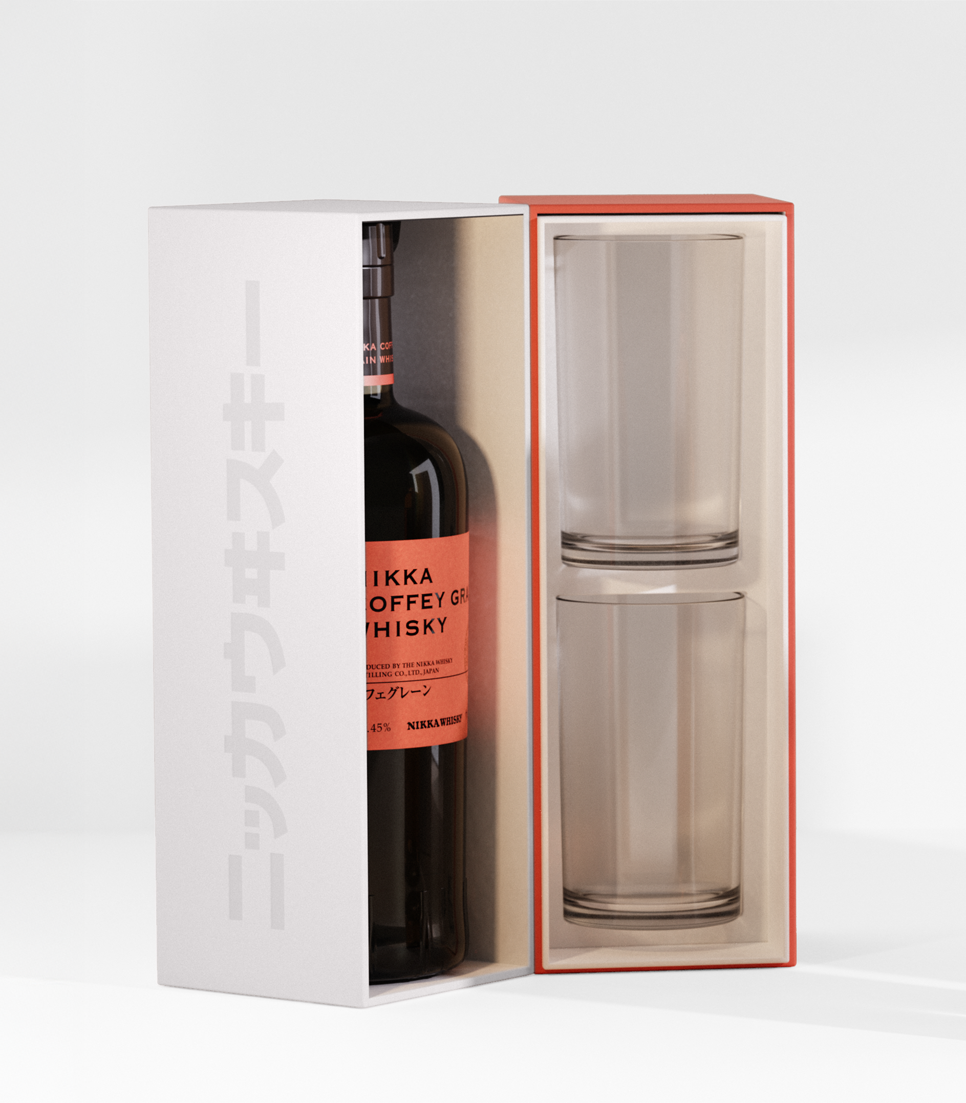 Nikka Coffey Grain med 2 glas - 2