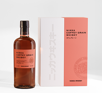Nikka Coffey Grain med 2 glas