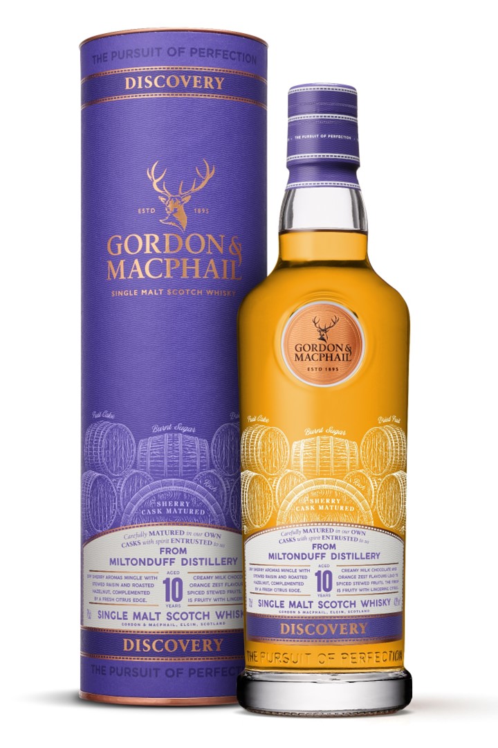 Miltonduff Discovery Range från Gordon & MacPhail