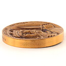 Erik Höglund (1976) Bronze Medallion with King Motif (Karl Sverkersson) 4 cm  [Sample Images]