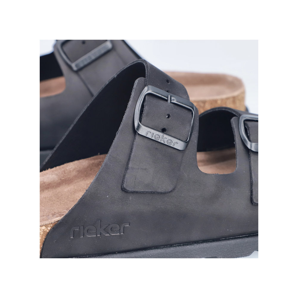 Rieker Biosandal Herr Svart - 9