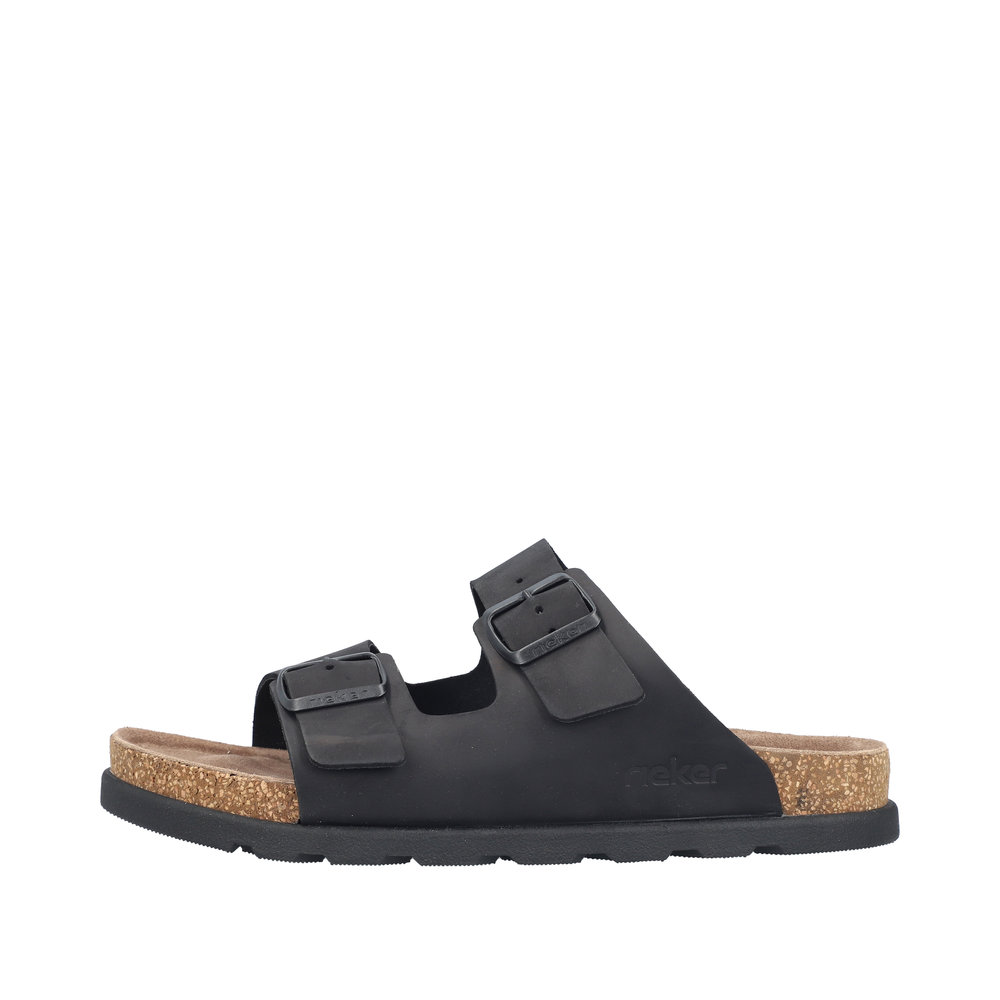 Rieker Biosandal Herr Svart - 5