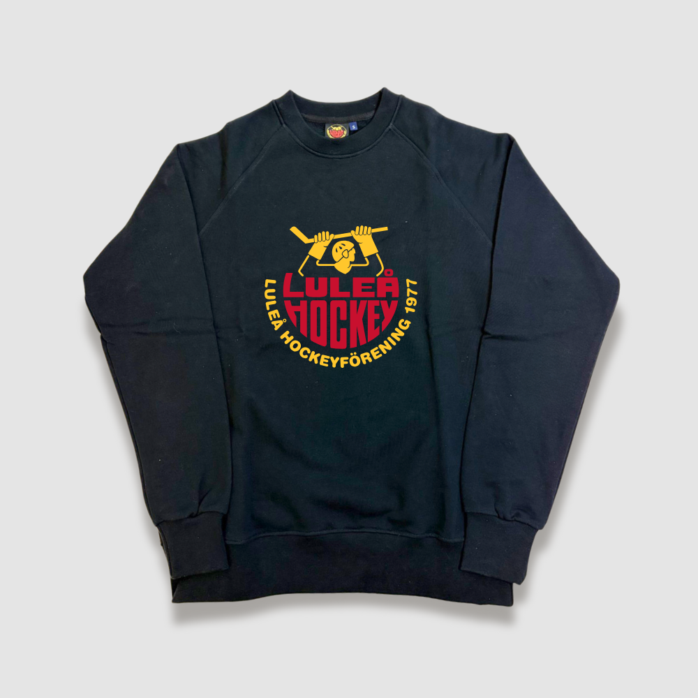 Sweatshirt Svart, klubbmärke
