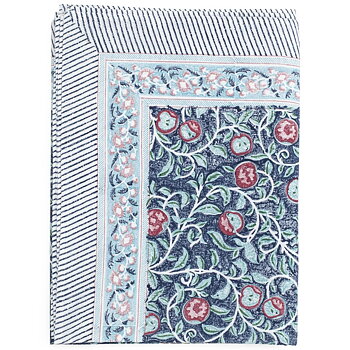 Bomullsduk Apple Blue