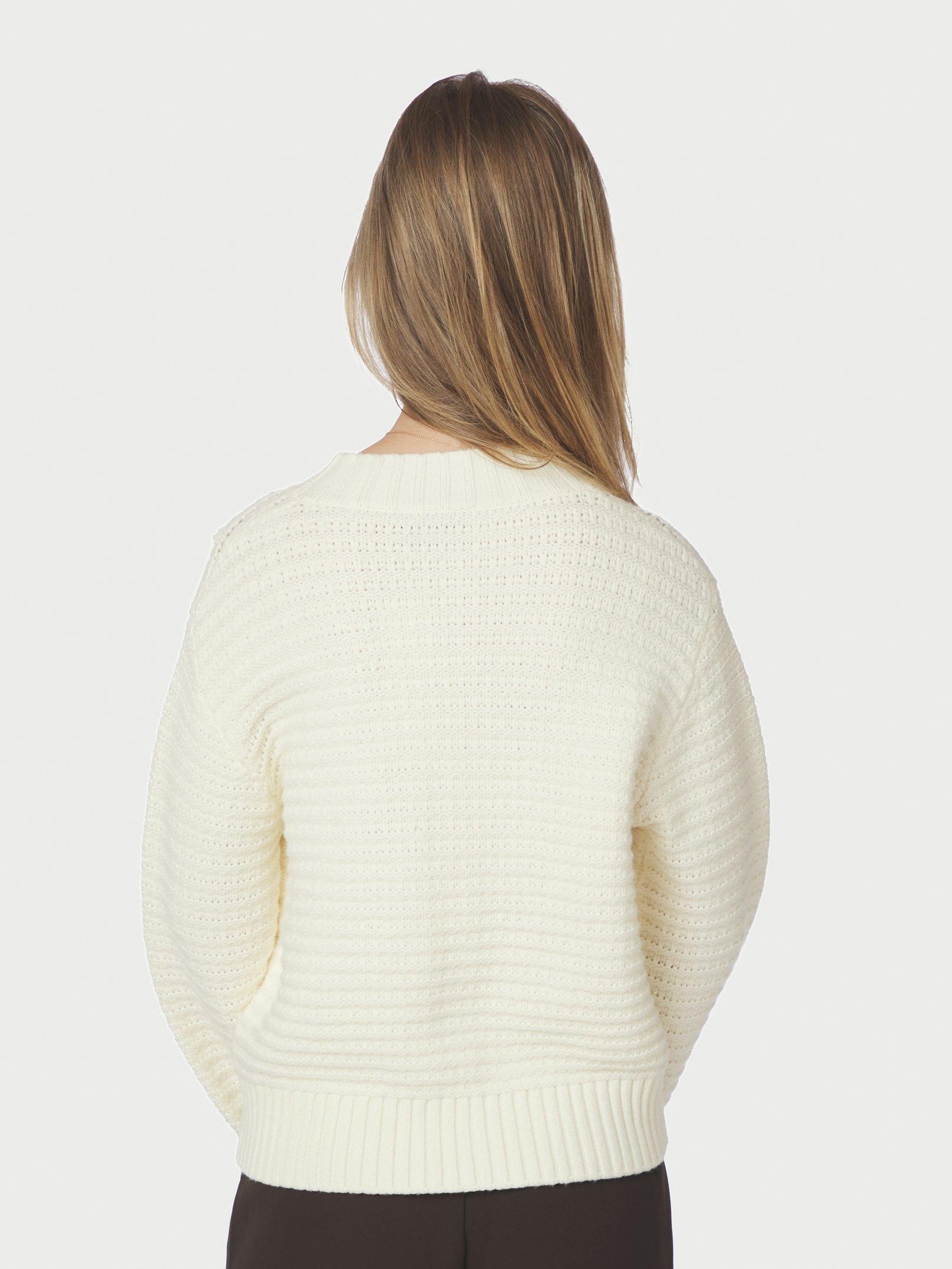 Kamilli Knit Cardigan Creme - 4