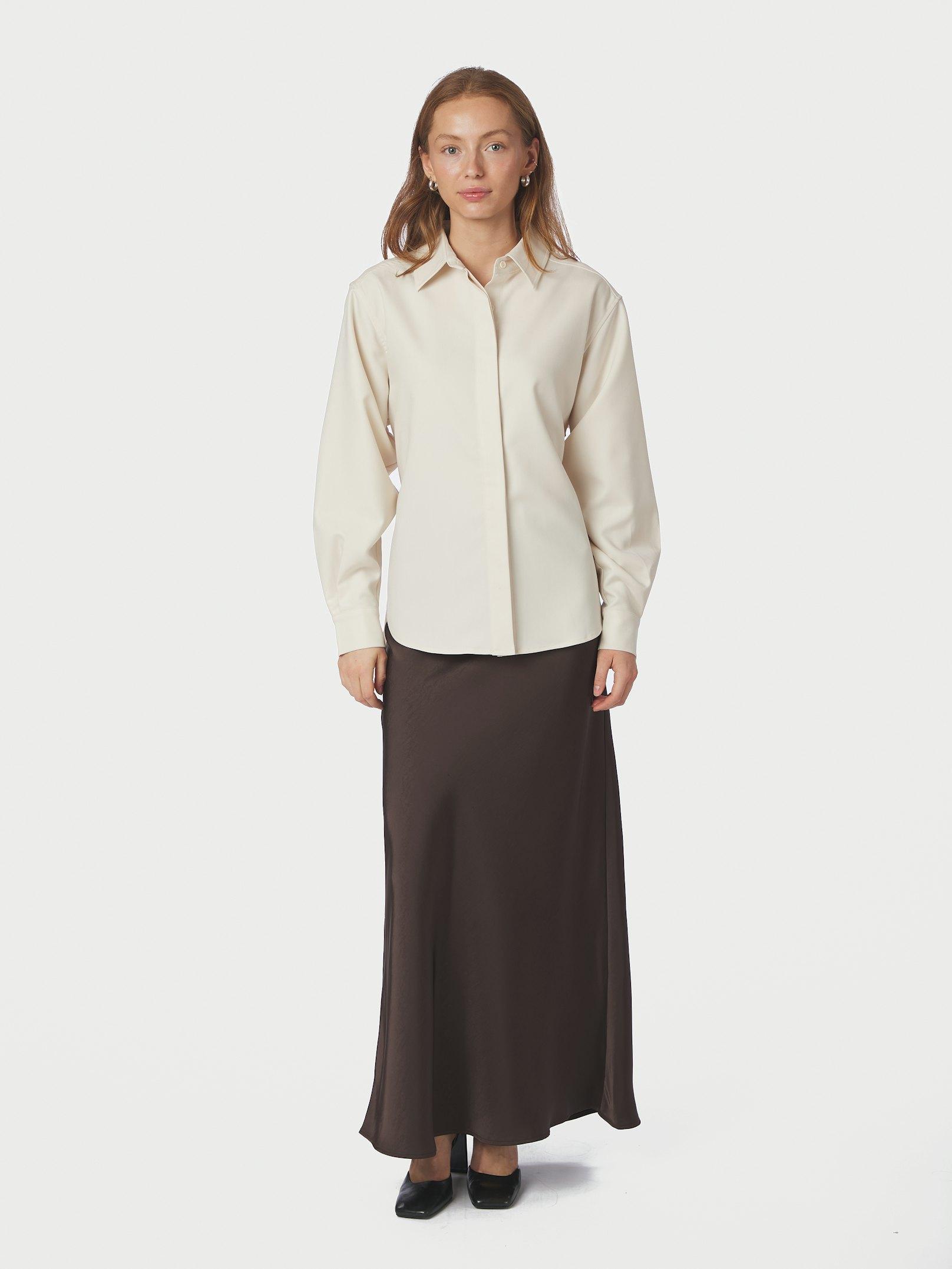 Waldis Solid Shirt Creme - 5