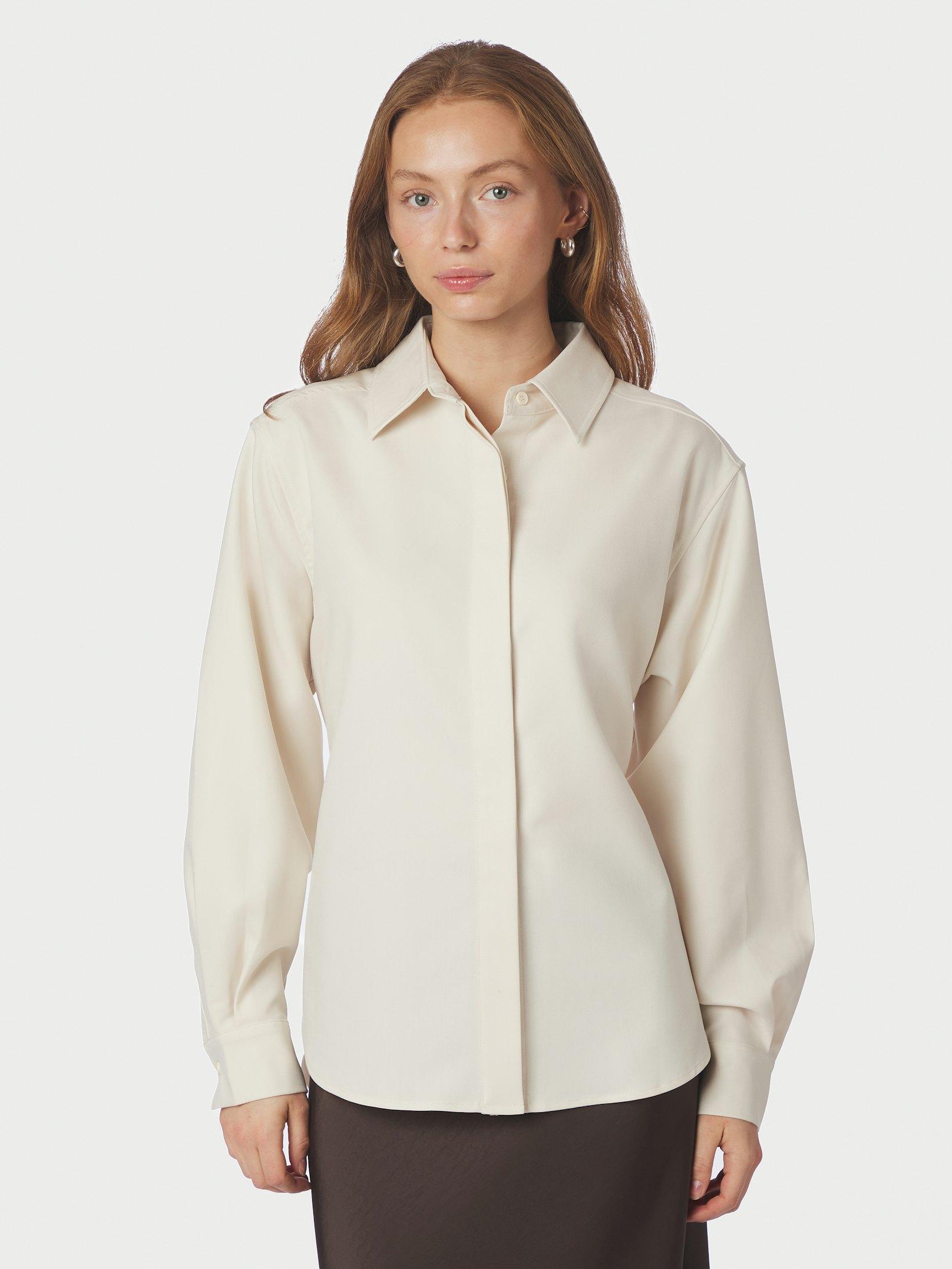 Waldis Solid Shirt Creme - 3