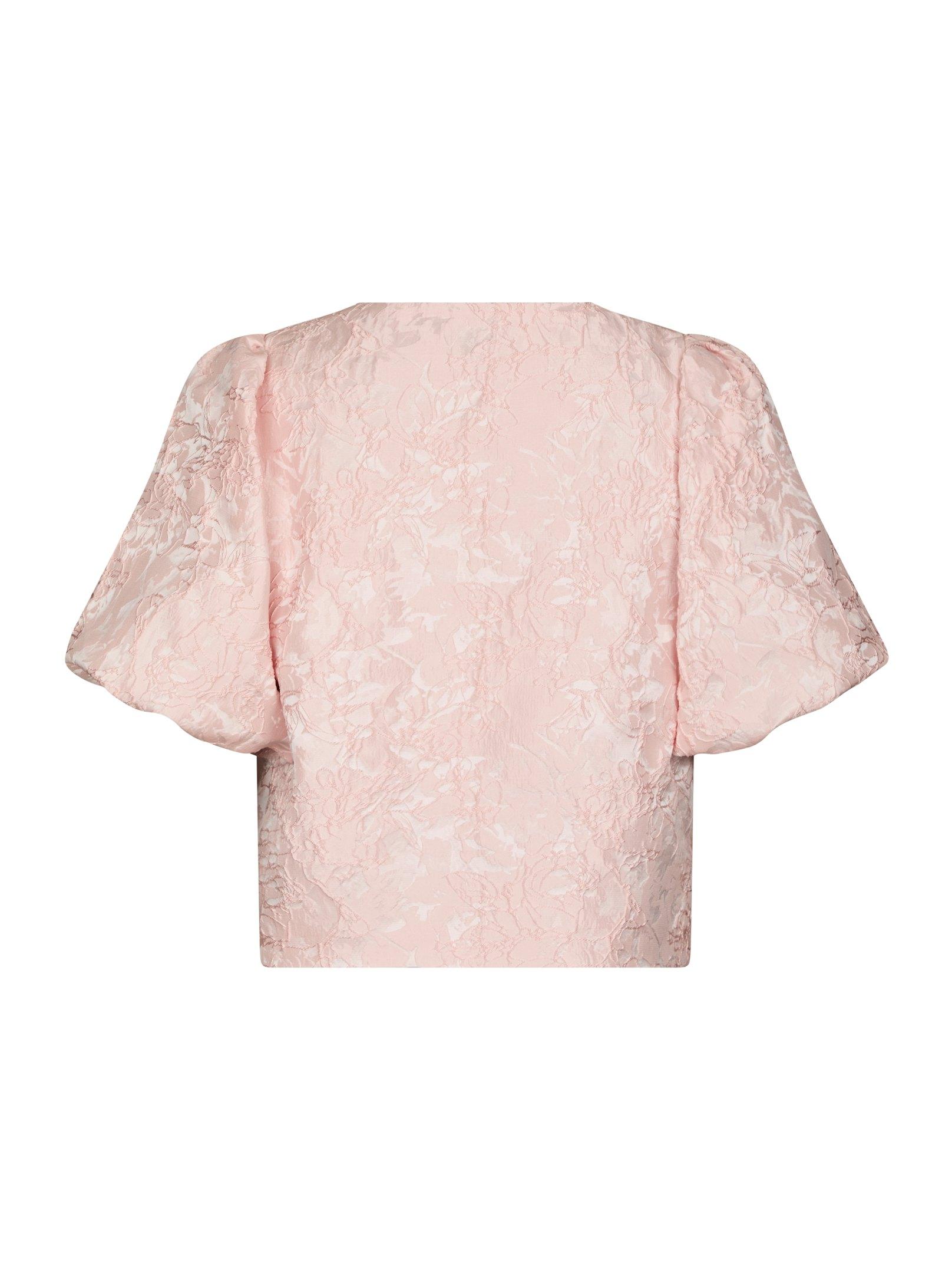 Aisa Soft Brocade Blouse Light pink - 2