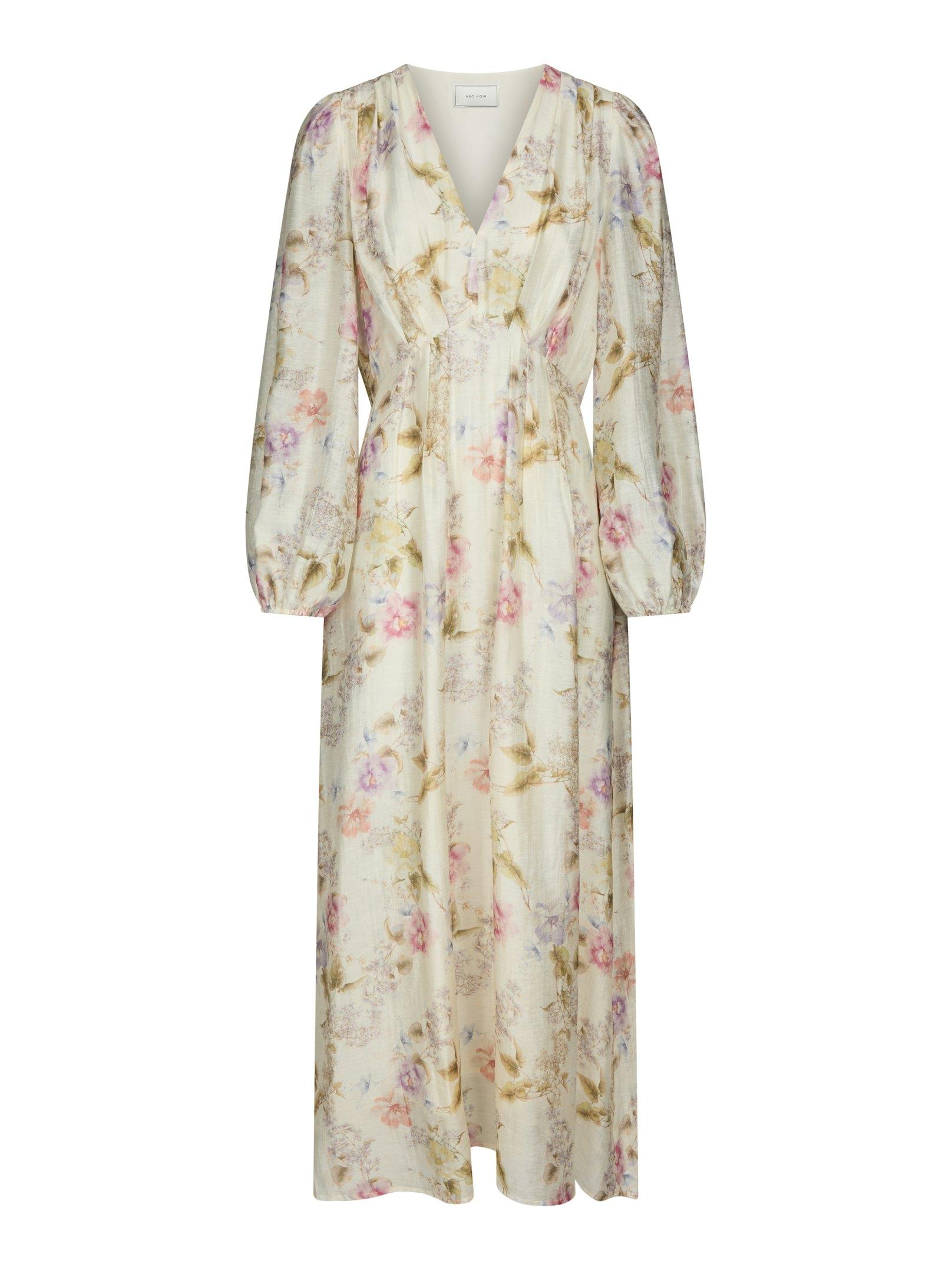 Silfi Vintage Flower Dress Off White