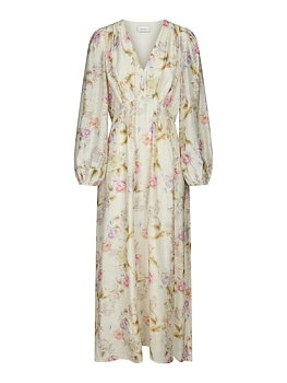 Silfi Vintage Flower Dress Off White