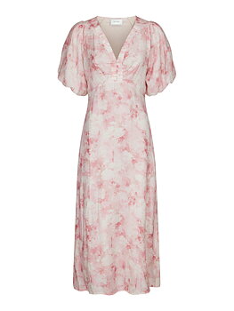 Illana Floral Fusion Dress ROSE