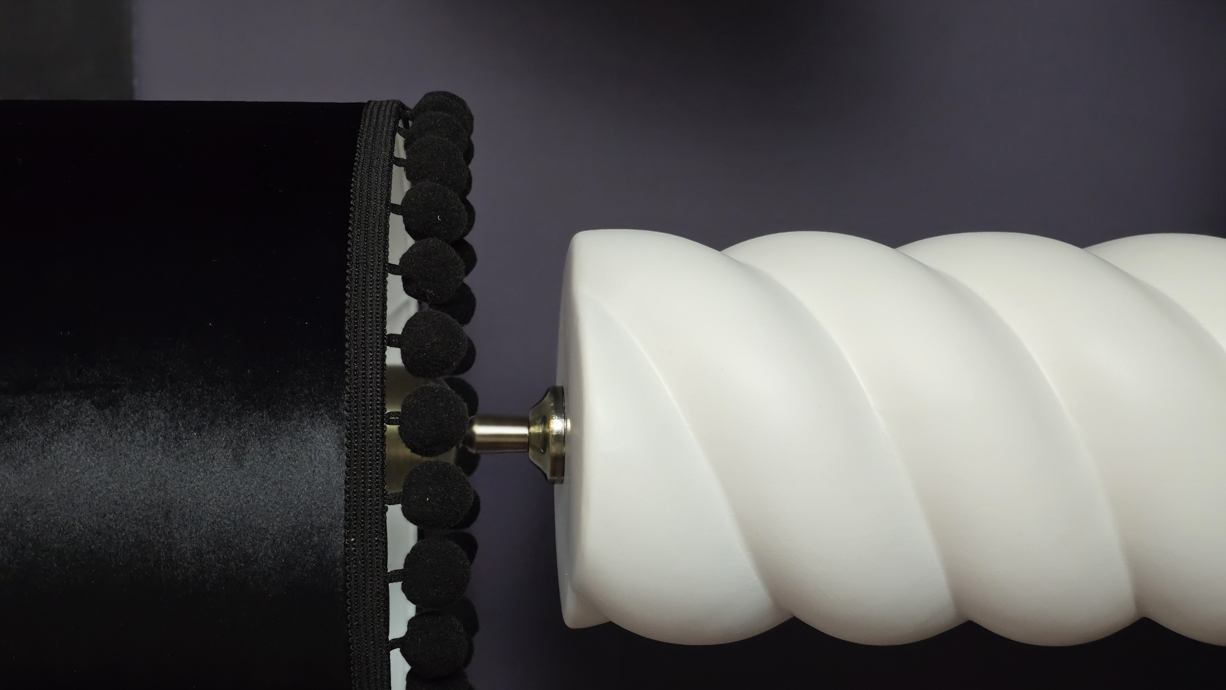 Lampfot - Twisted White - 2