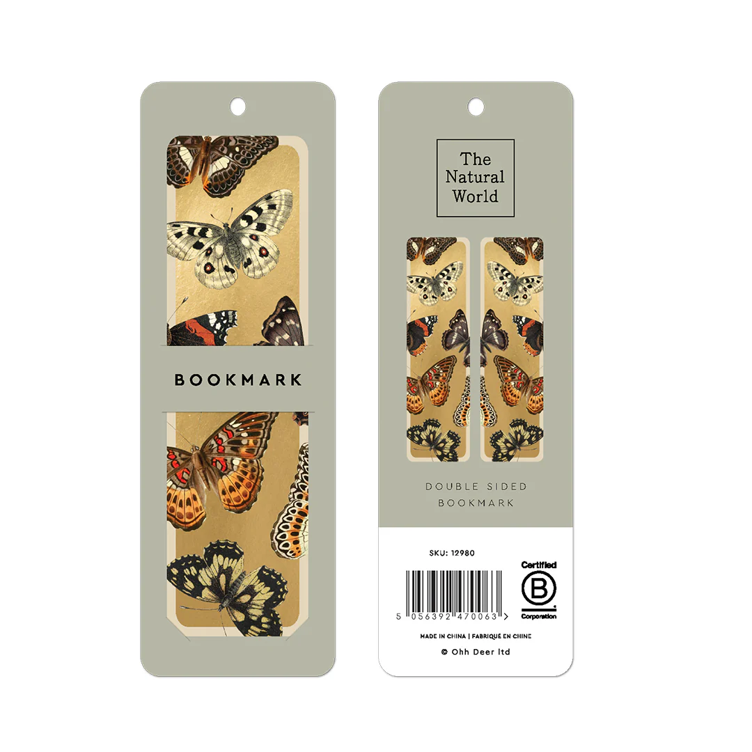 Natural World Butterfly, Premium Bookmark