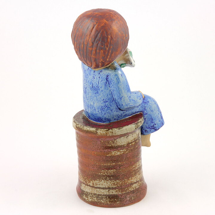 Lisa Larson (Sculptures 1977) Fantastic Flower Girl 22 cm (5)