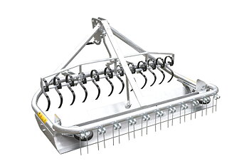 armgalvad konstruktion på Ridbaneharv PRO för ökat korrosionsskydd och lång hållbarhet