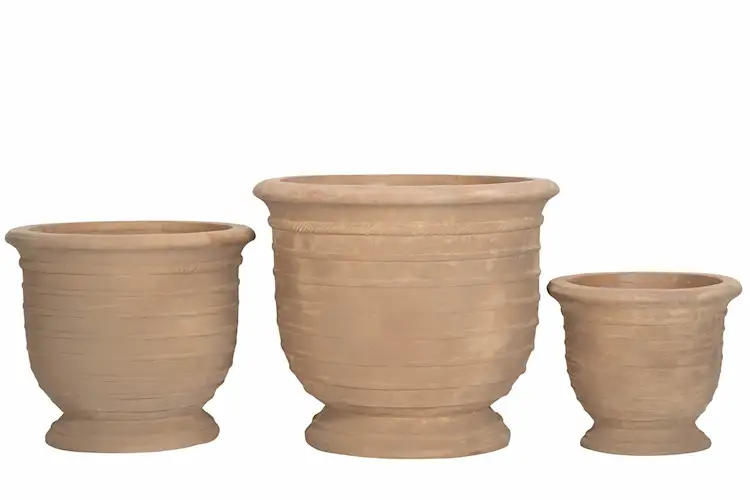 Krukor Utomhus Pokal Afrodite - Ø35/44/55 cm -3-pack - 2