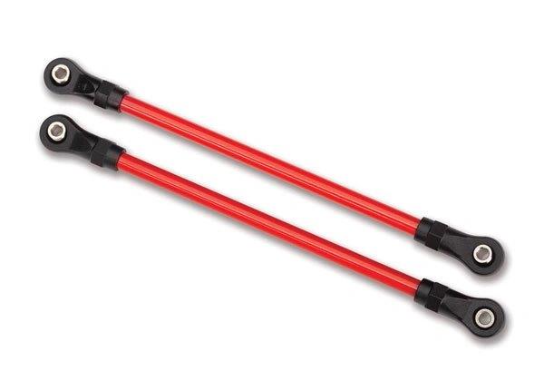 Traxxas Link Stål Röd Fjädring Bak Nedre (2) (För Höjn. sats #8140R)